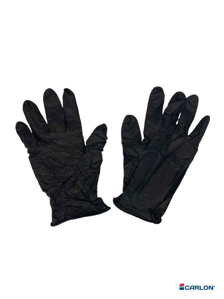 Handschoen Nitril L/9 black (100st)