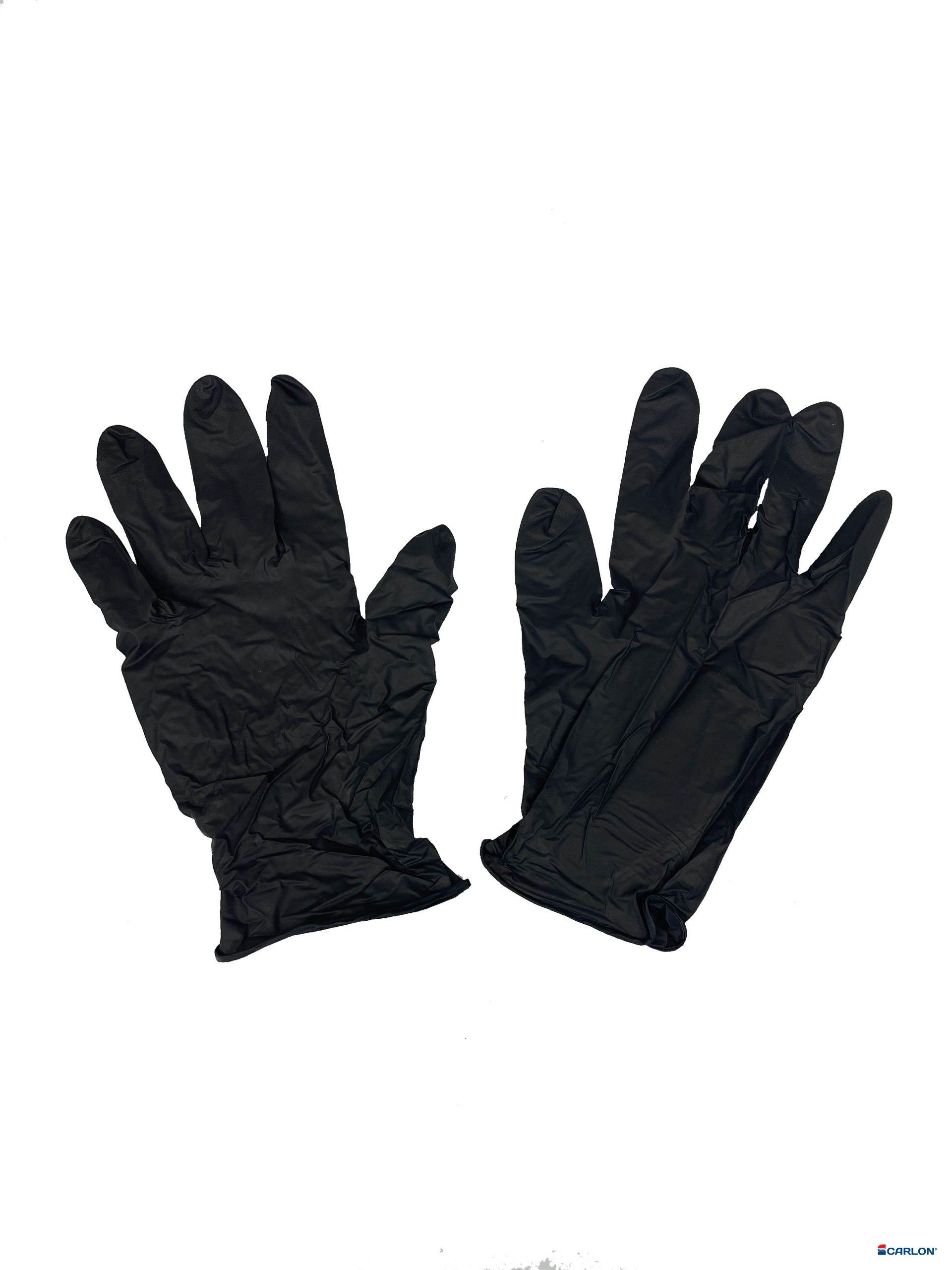 Handschoen Nitril XL/10 black (100st)