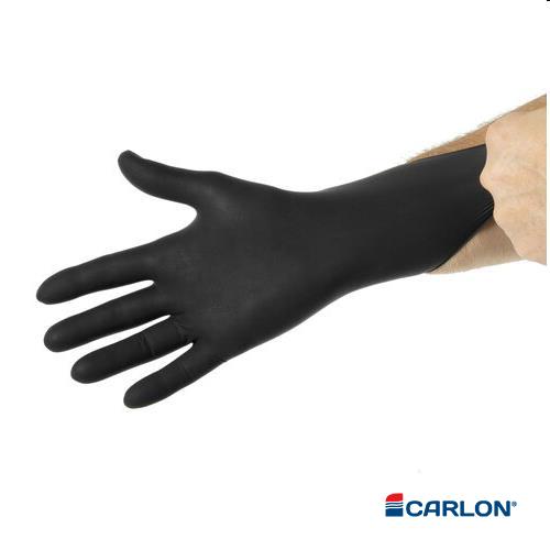 Handschoen Nitril XL/10 black (100st) - Afbeelding 3