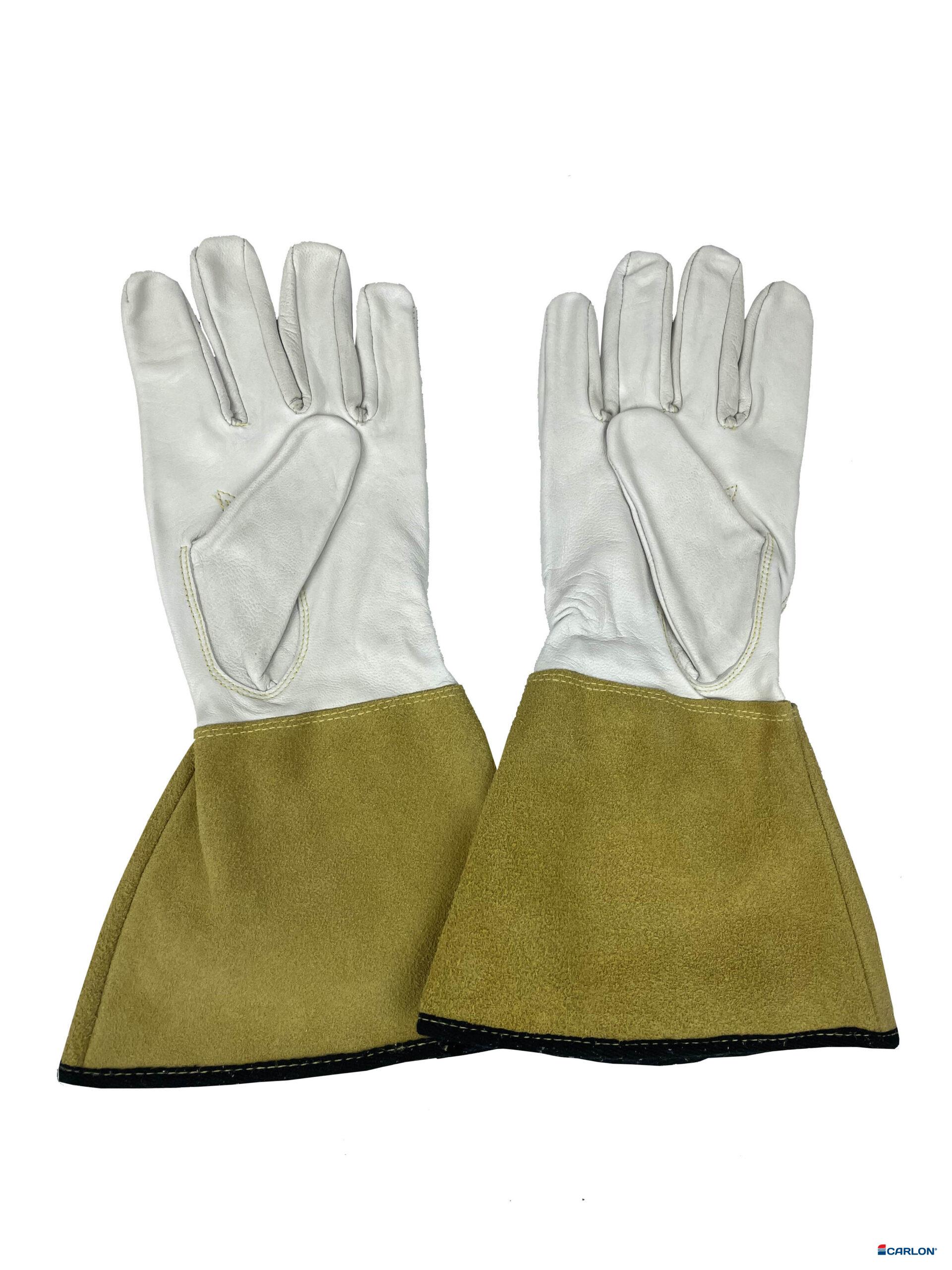 Lashandschoen geitenleder 15cm kap XL/10