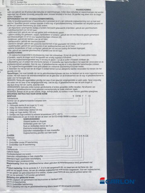Veiligheidsbril Optema+ - Afbeelding 2