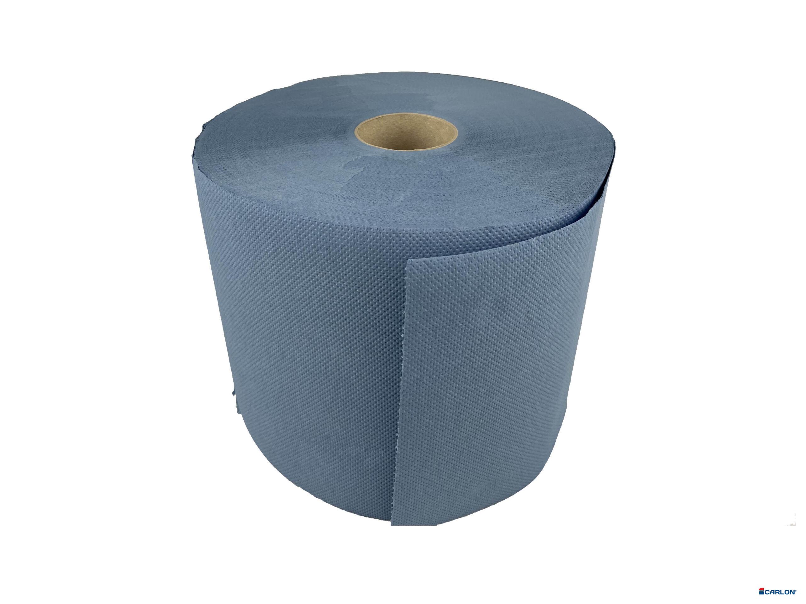 Poetspapier Sweeper Maxirol 3-laags blauw 30cmx190m (2st)