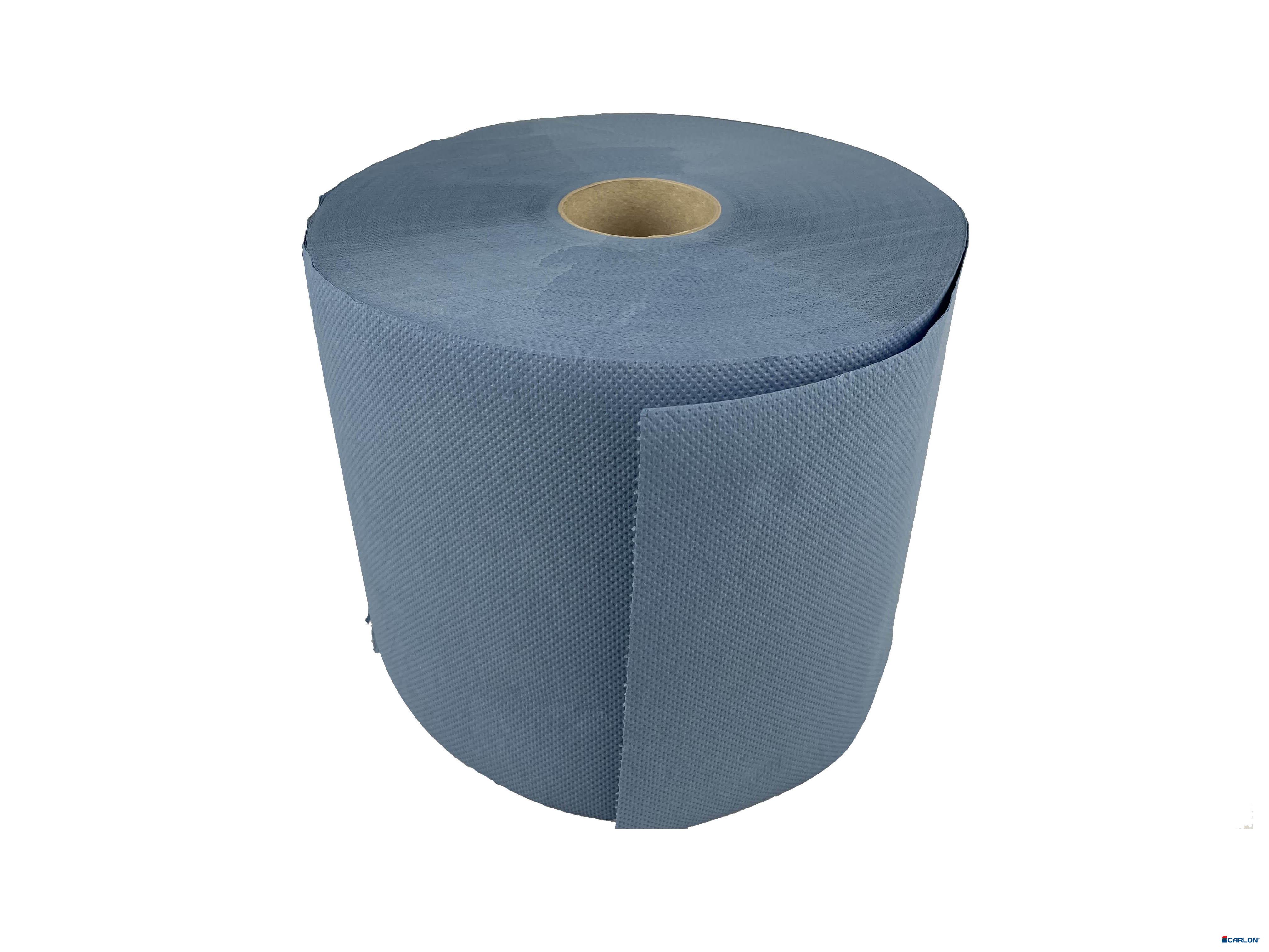 Poetspapier Sweeper Maxirol 3-laags blauw 30cmx190m (2st)