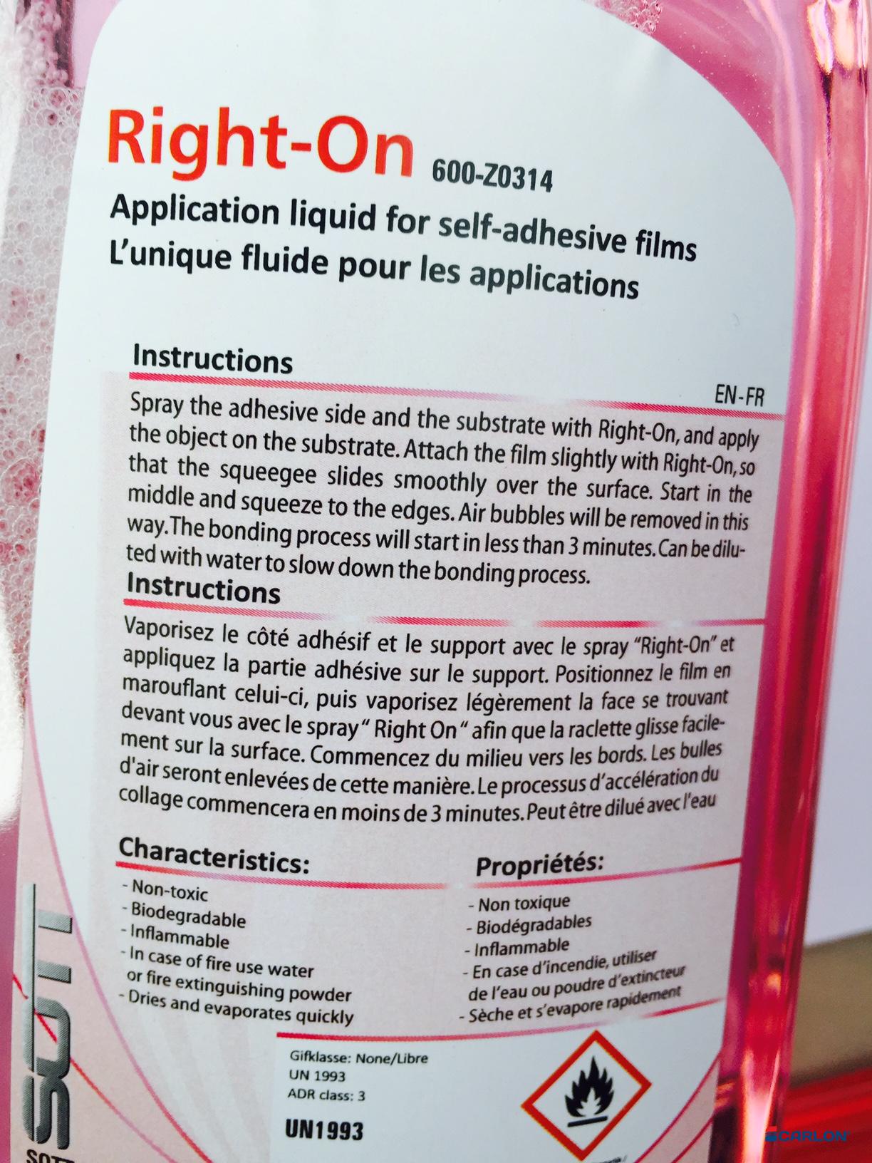 Lijmverwijderaar Yellow Right-off 1L - Afbeelding 3