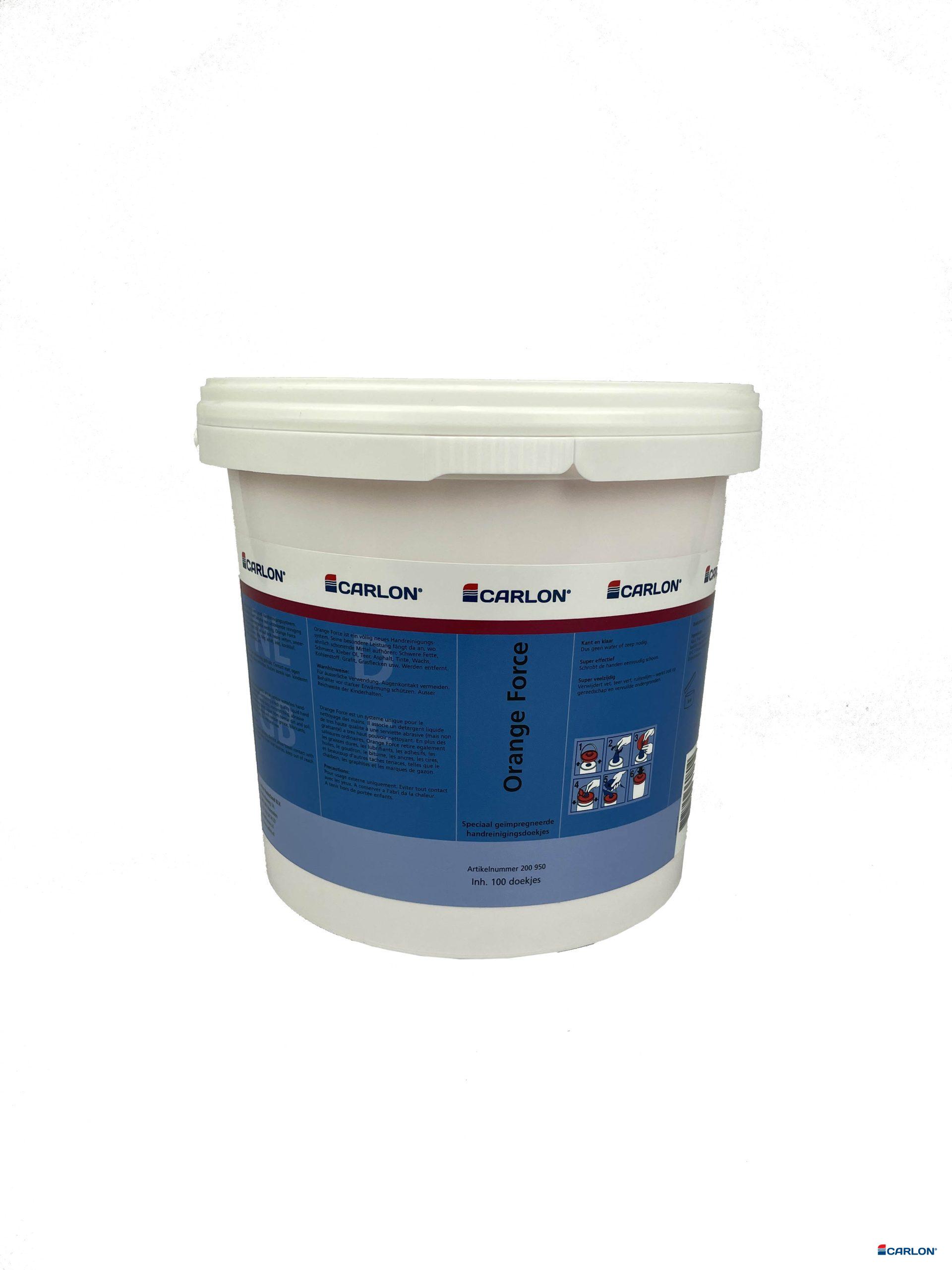 Handreinigingsdoekjes Orange Force