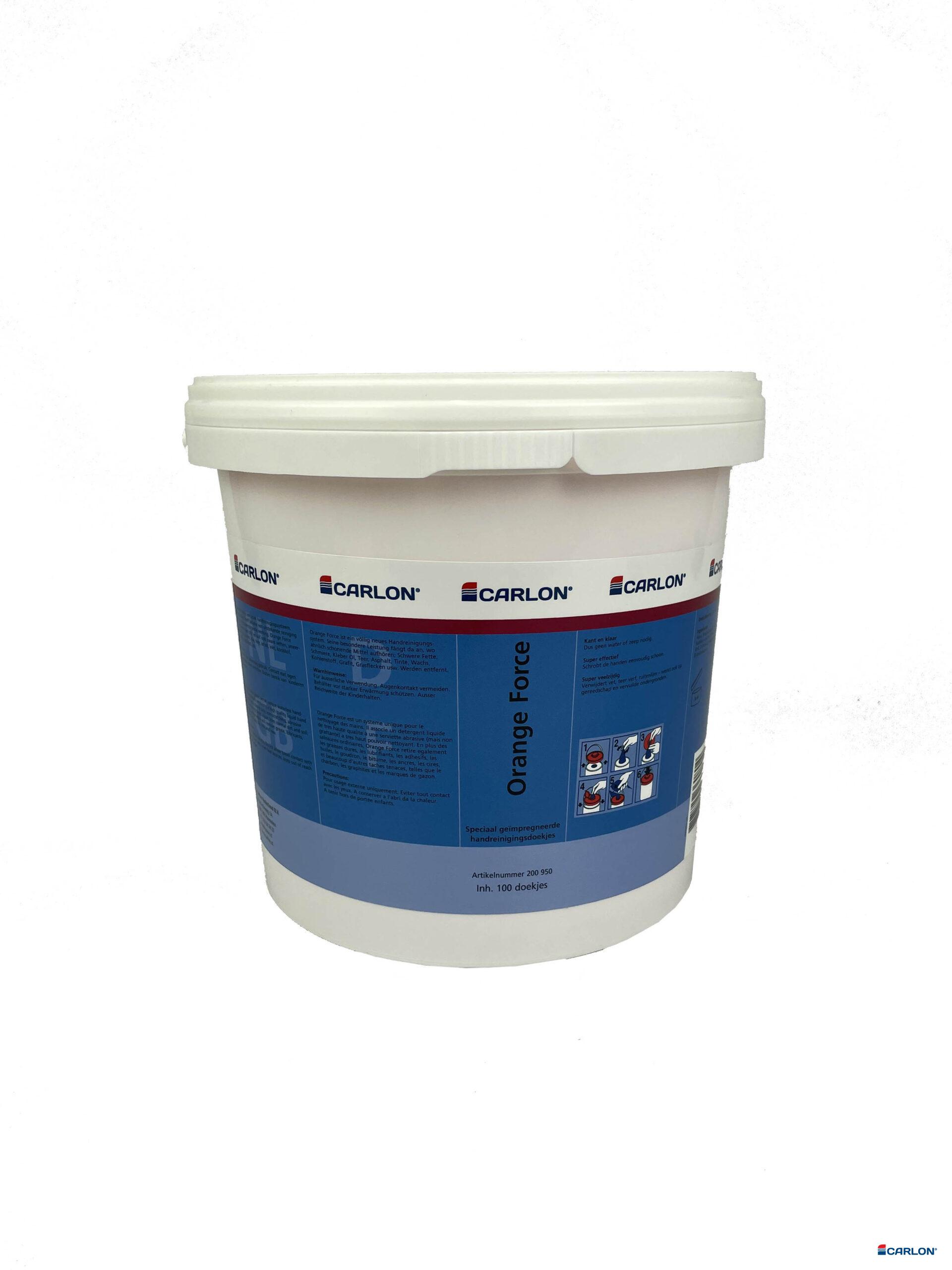 Handreinigingsdoekjes Orange Force