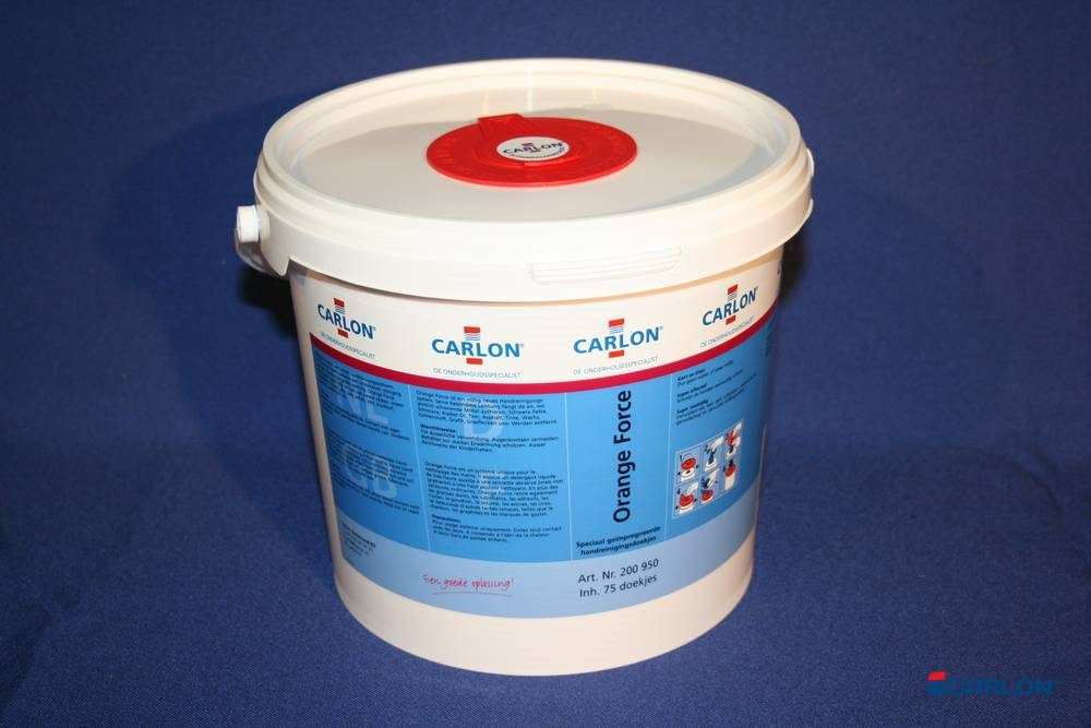 Handreinigingsdoekjes Orange Force - Afbeelding 3