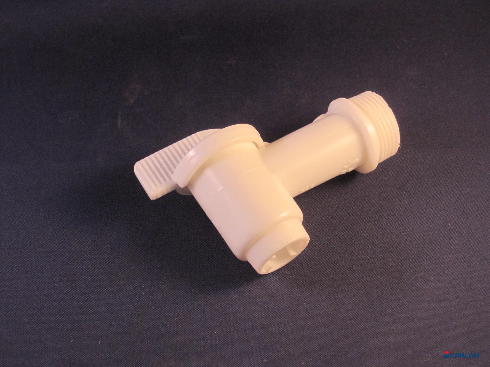 Kraan tbv 60L en 120L kunststof vat blauw