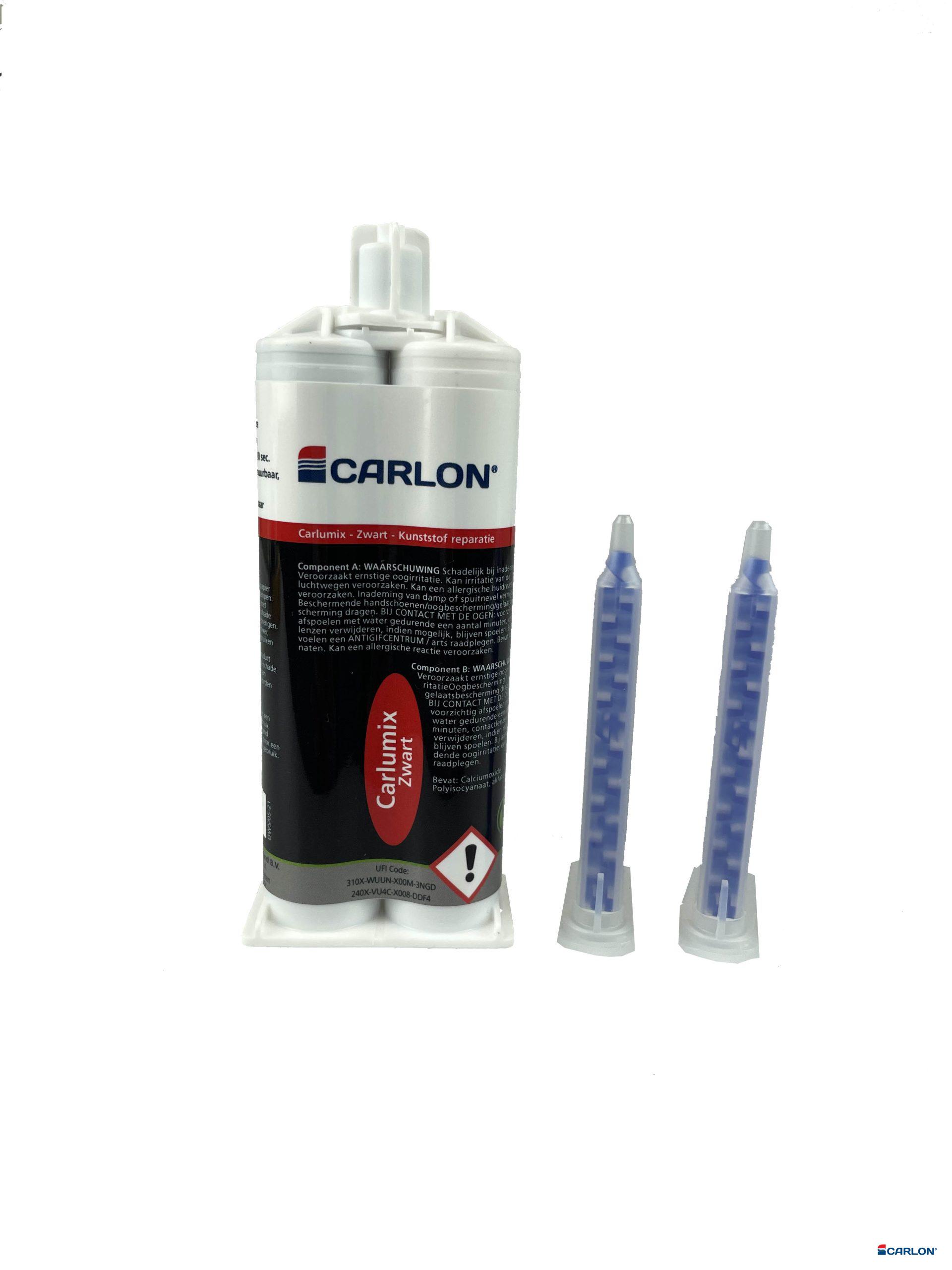 Carlumix 2-K Pu Premium zwart 50ml (90sec)