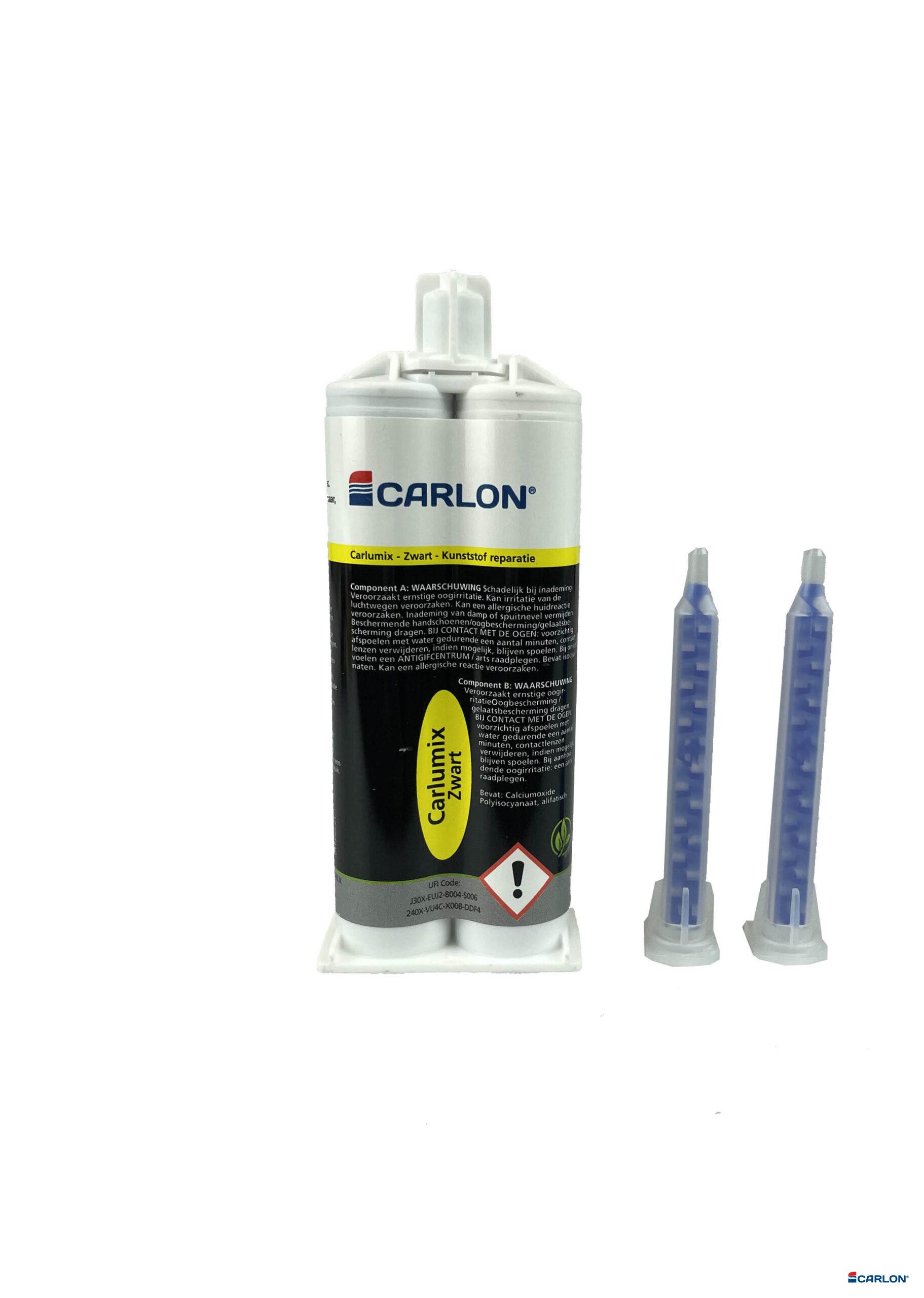 Carlumix 2-K Pu Premium Quick zwart 50ml (30sec)