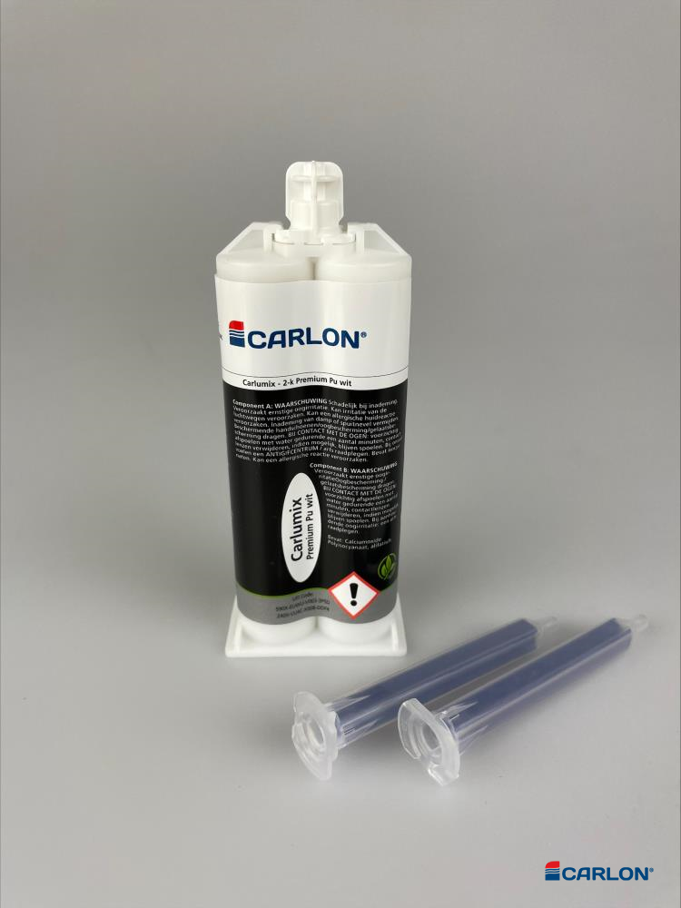 Carlumix 2-K Pu Premium wit 50ml (1,5min) - Afbeelding 2