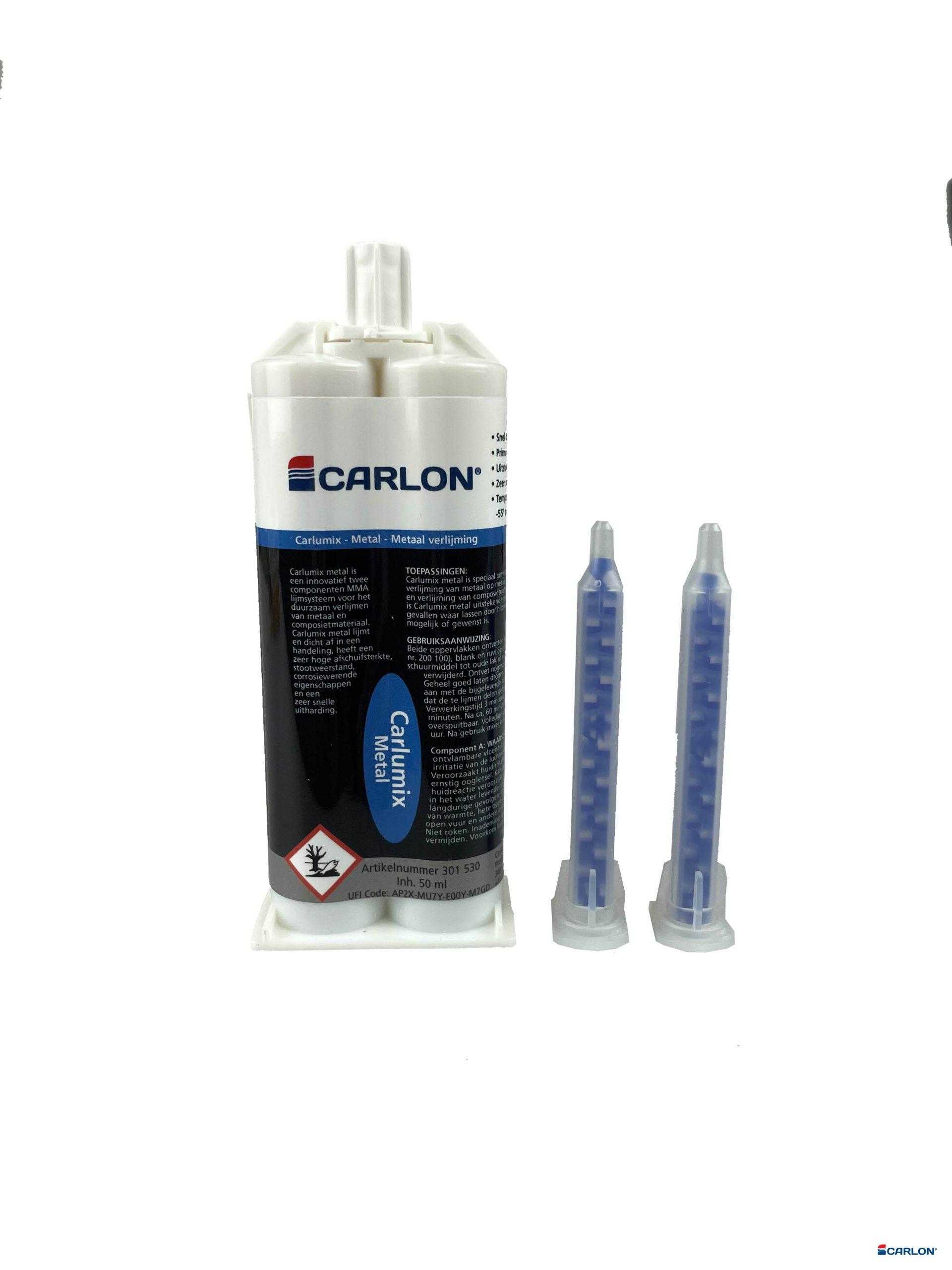 Carlumix MMA metal 2-K MMA wit/transparant 50ml (5 min)