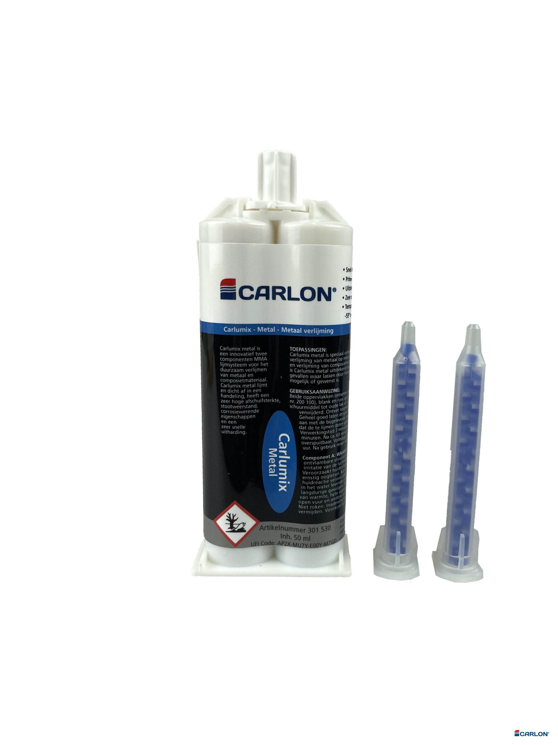 Carlumix MMA metal 2-K MMA wit/transparant 50ml (5 min)