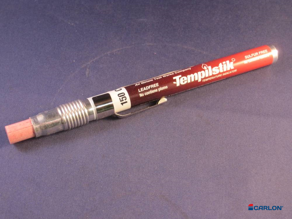 Temperatuurkrijt groen 121ºC tbv aluminium - Afbeelding 2