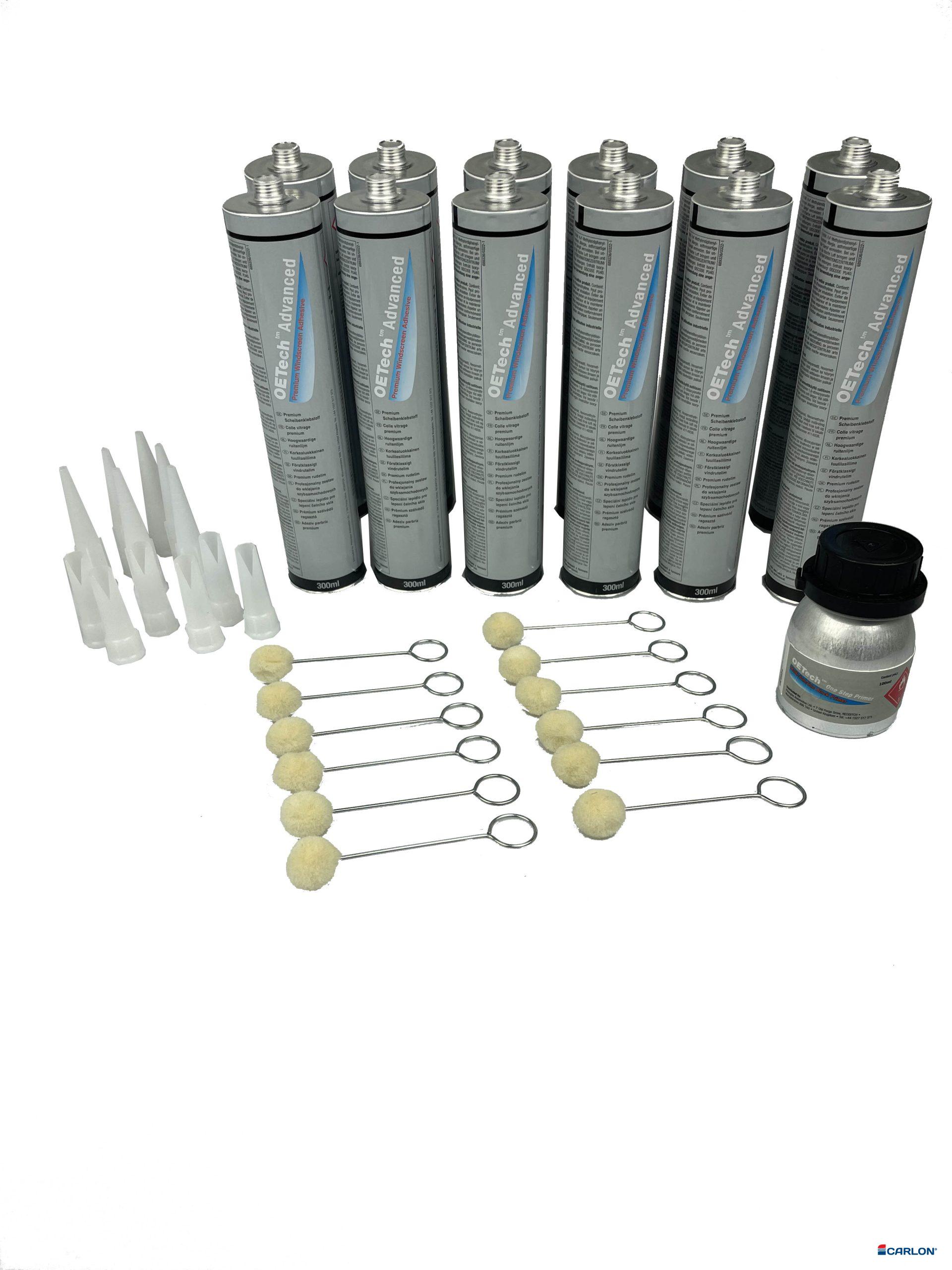 Ruitenlijmset OETech Advanced 300ml (12st)