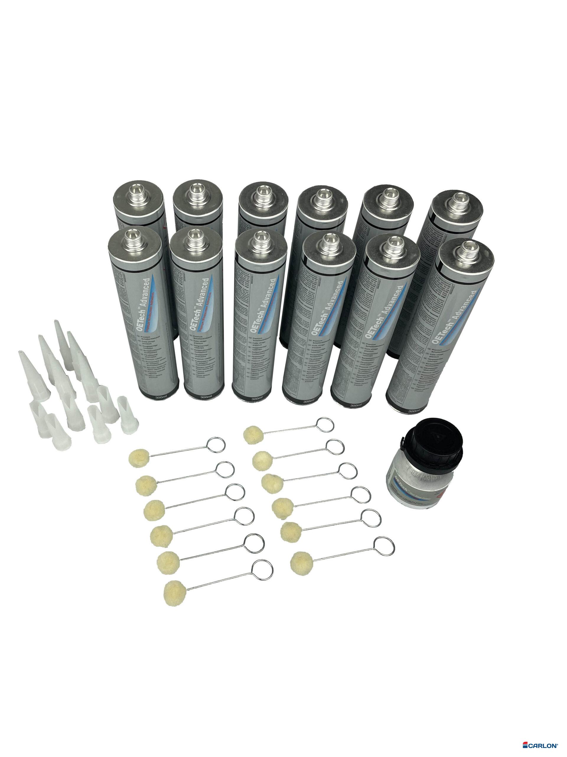 Ruitenlijmset OETech Advanced 300ml (12st)