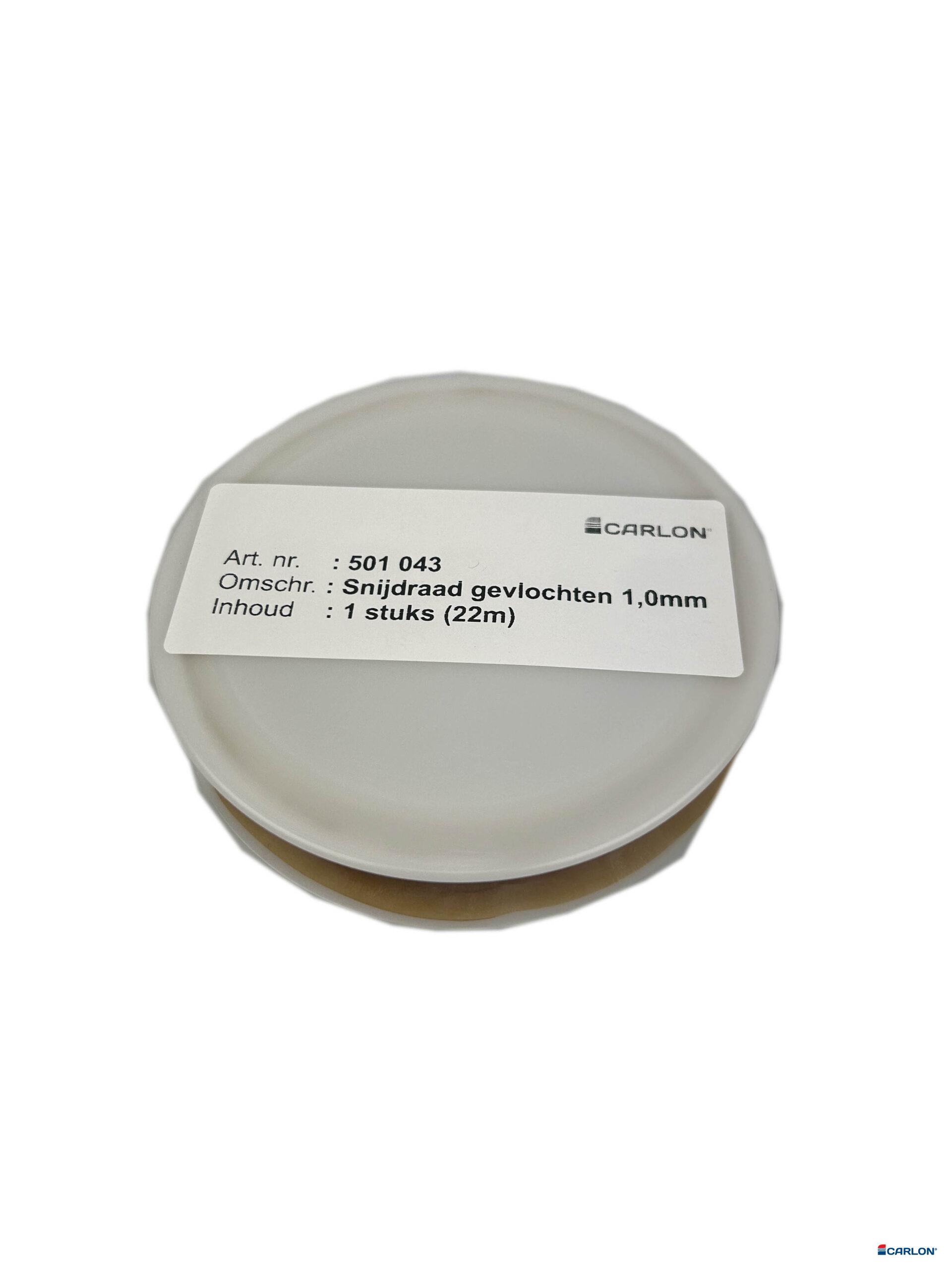 Snijdraad gevlochten 0,8mm op spoel (22m) - Afbeelding 3