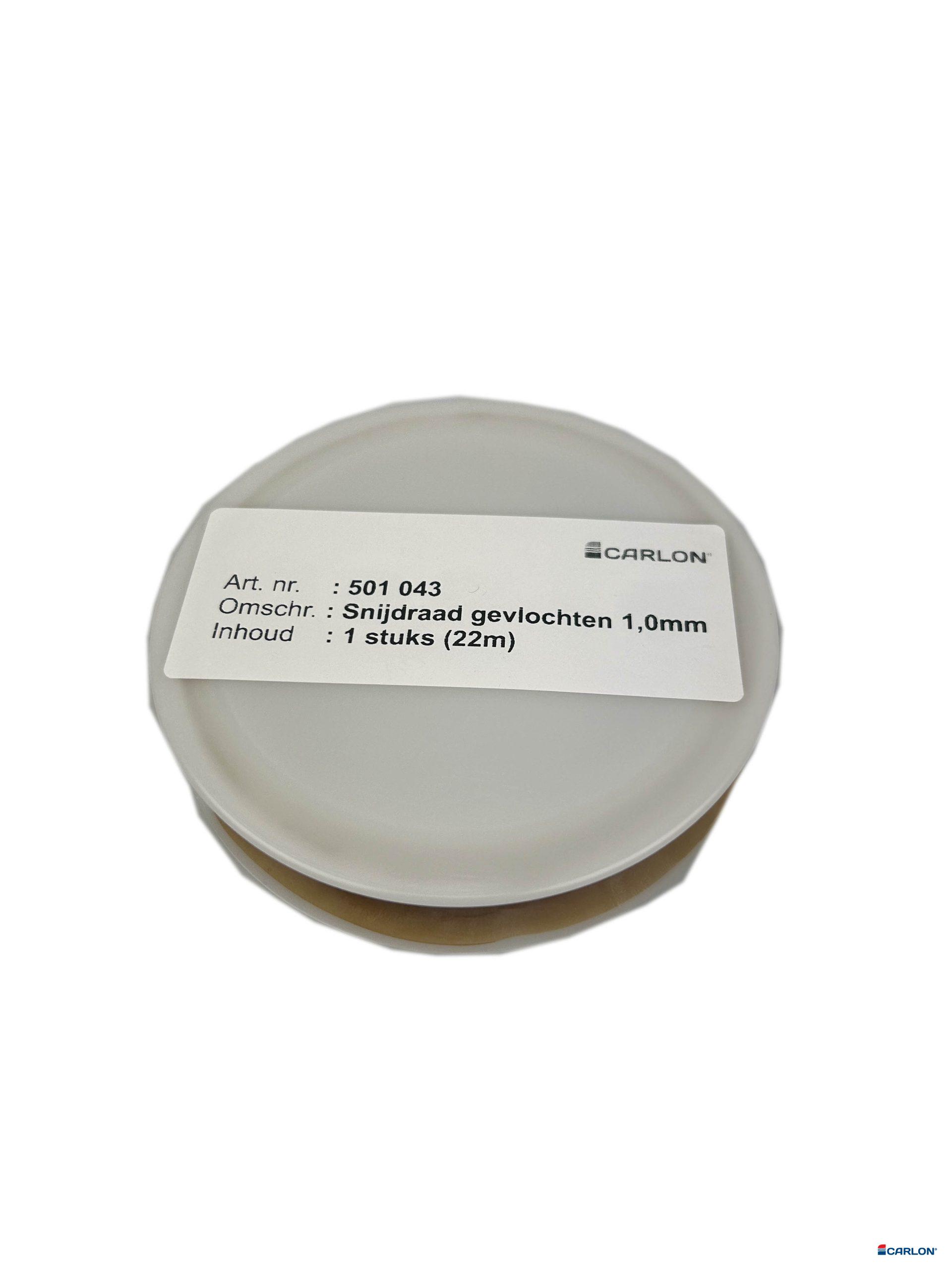 Snijdraad gevlochten 0,8mm op spoel (22m) - Afbeelding 3