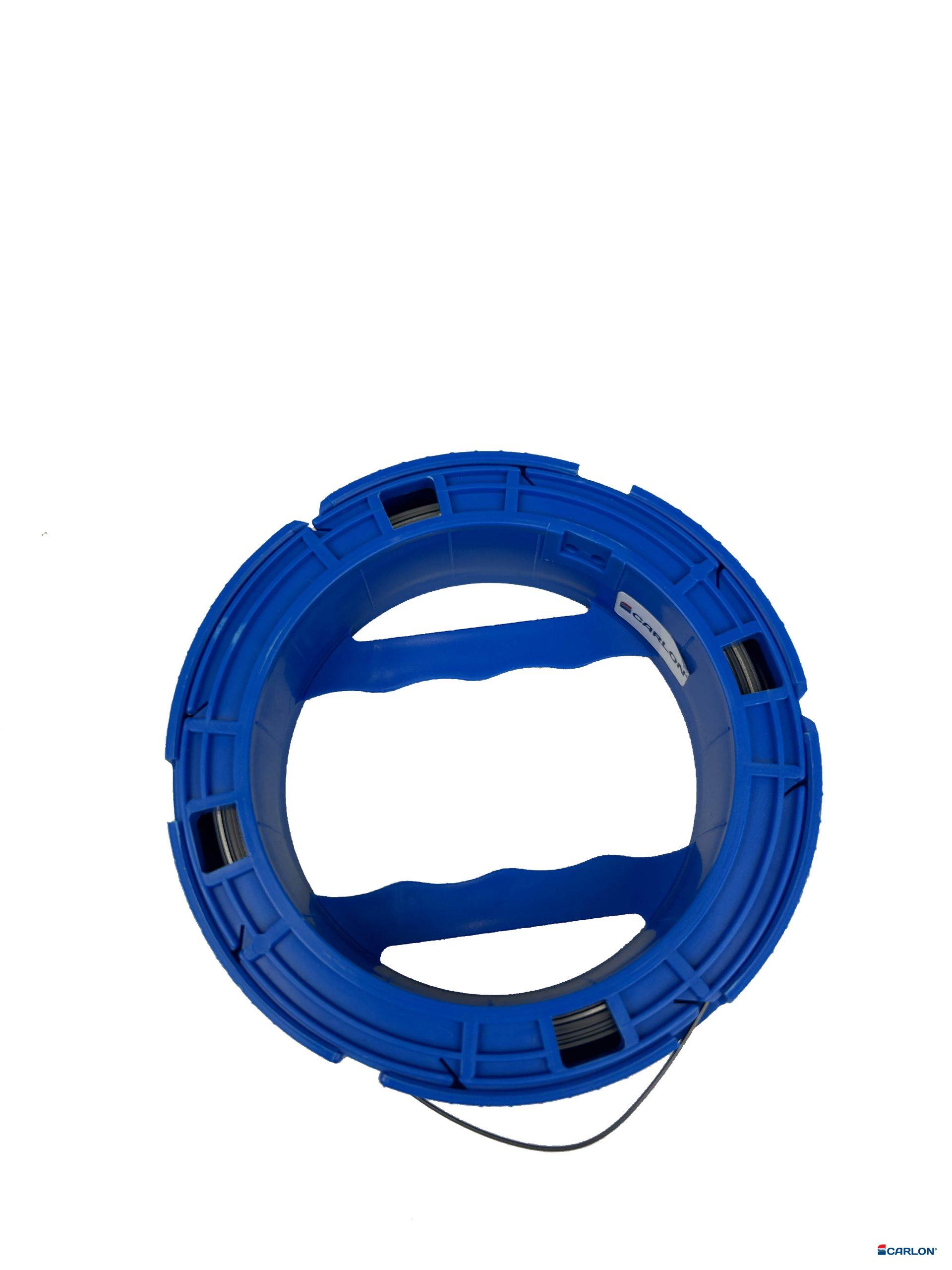 Snijdraad vierkant 0,6mm op haspel (50m)