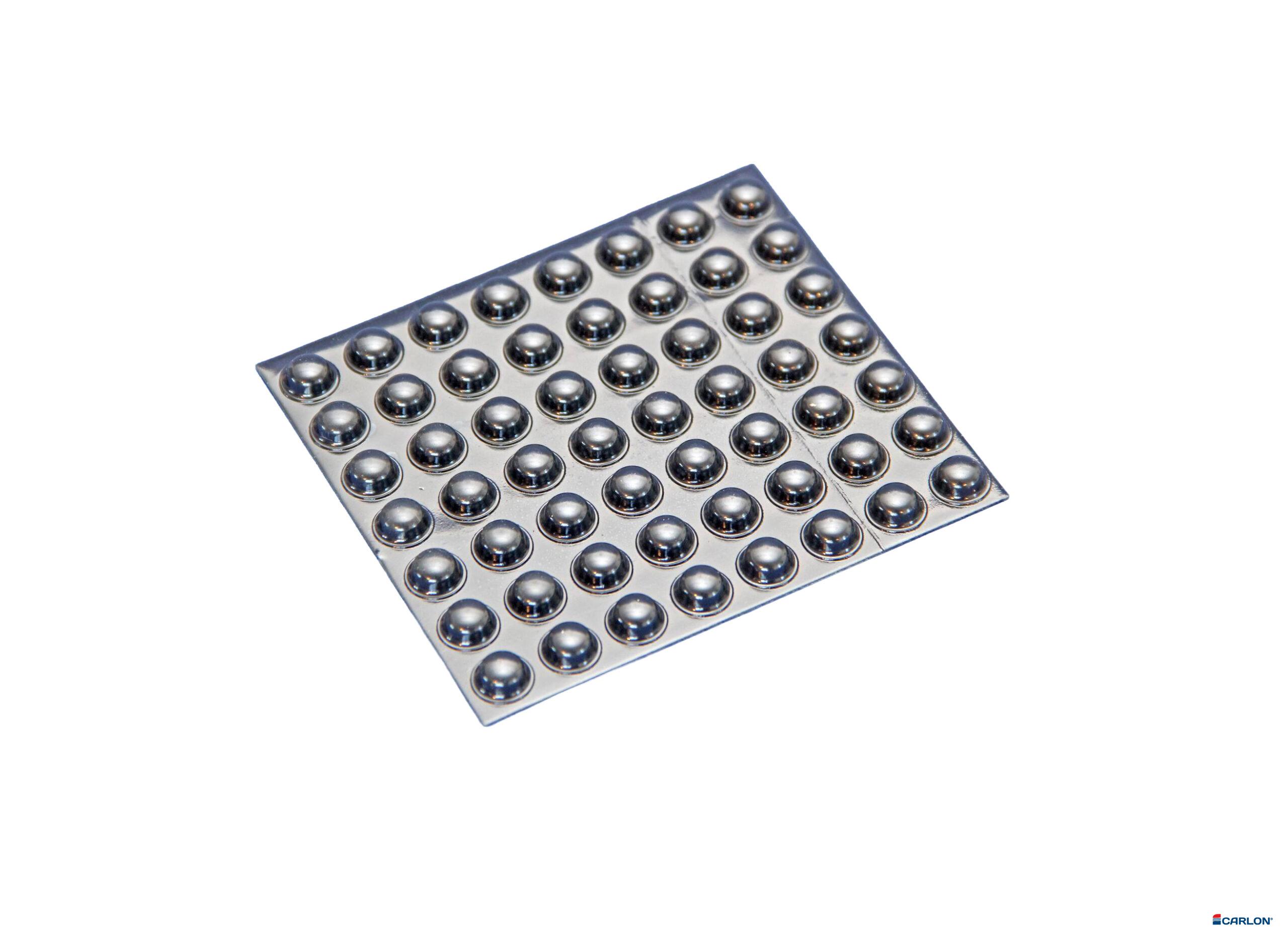 Ruitspacers rond zelfklevend zwart 4mm hoog (56st)