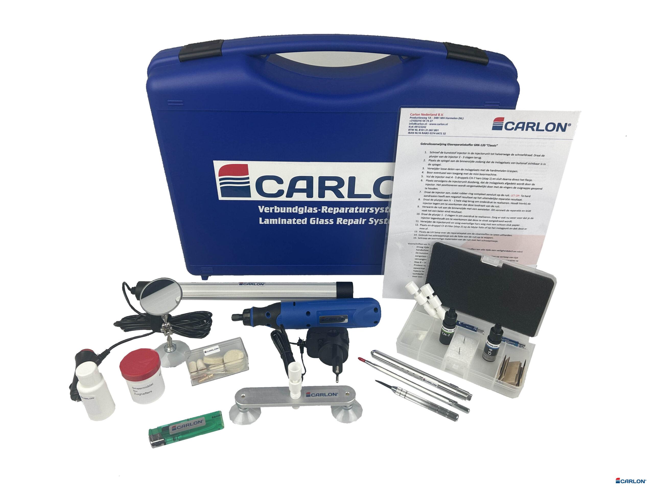 Glasreparatiekoffer "GRK-120" Classic