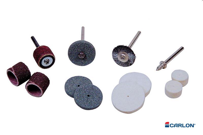 Slijp- en polijstset tbv ruitreparatie (12-dlg)