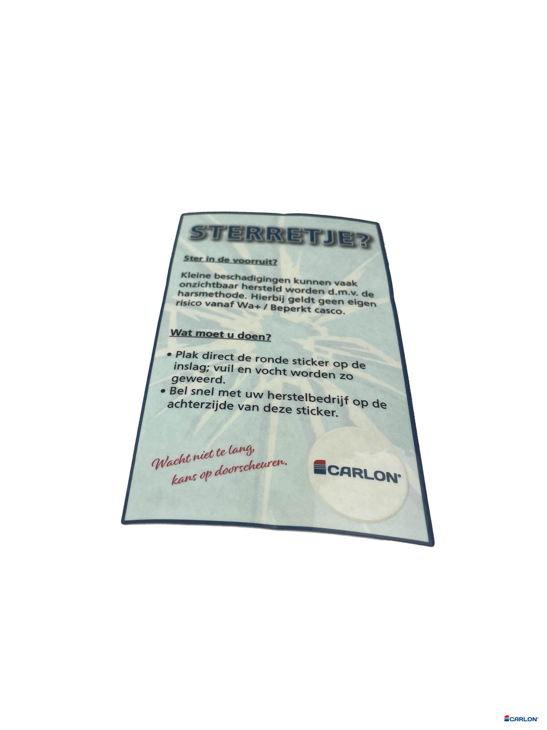 Stickers tbv ruitreparatie (50st) - Afbeelding 2