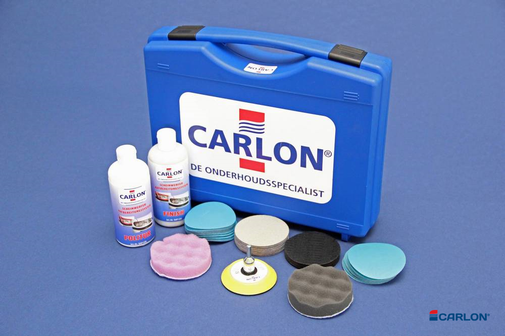 Koplamp Polijst Set KPS-295 in koffer - Afbeelding 3