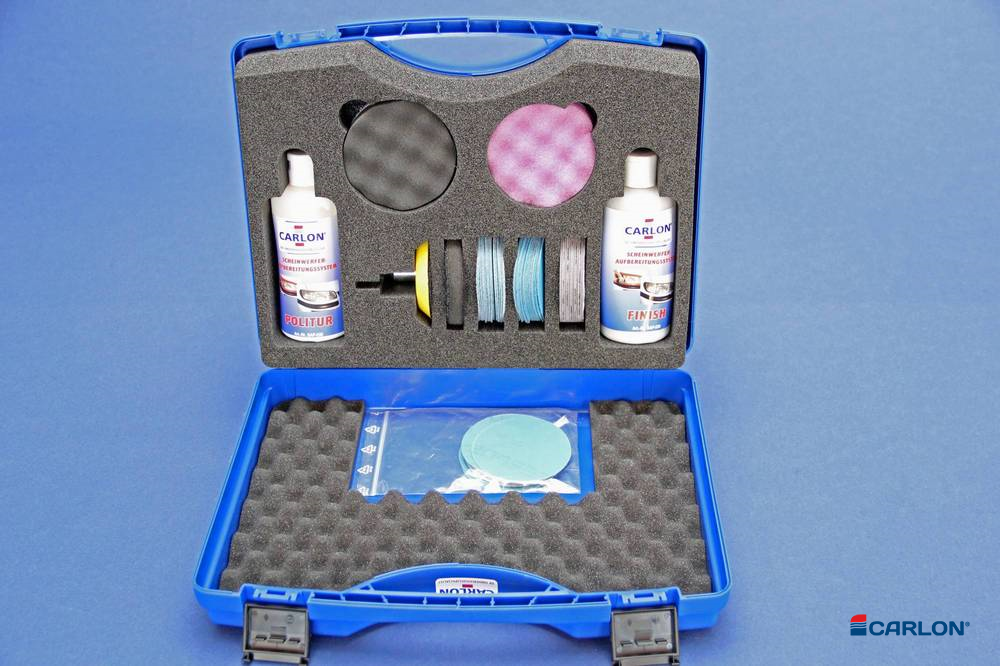 Koplamp Polijst Set KPS-295 in koffer - Afbeelding 4