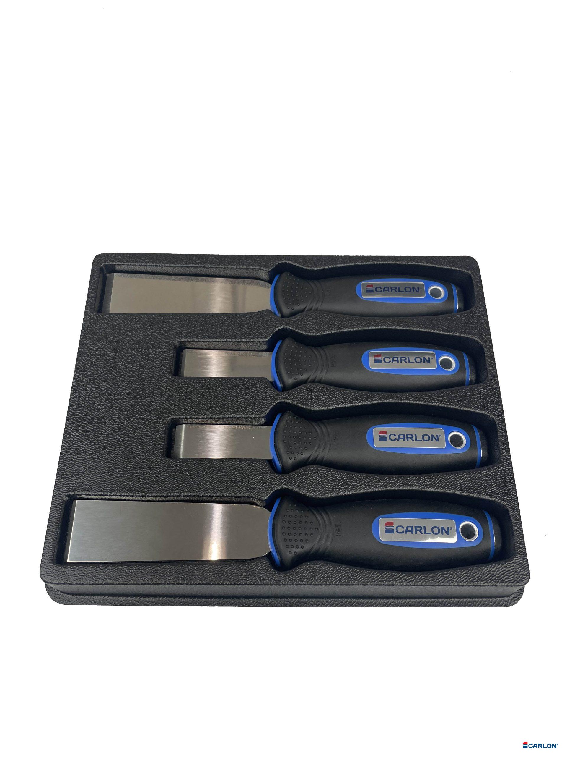 Schraapbeitelset (4-dlg)