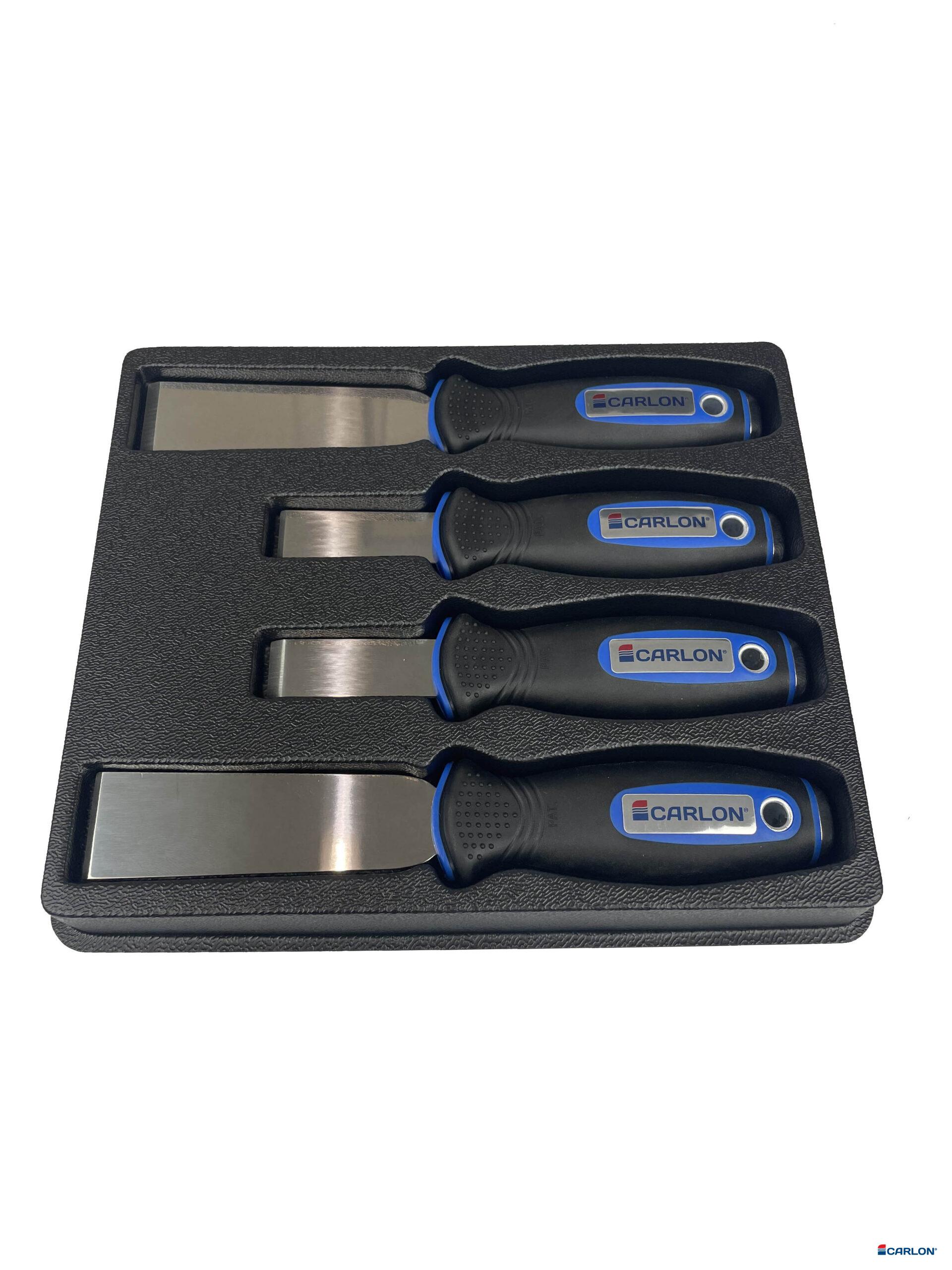 Schraapbeitelset (4-dlg)