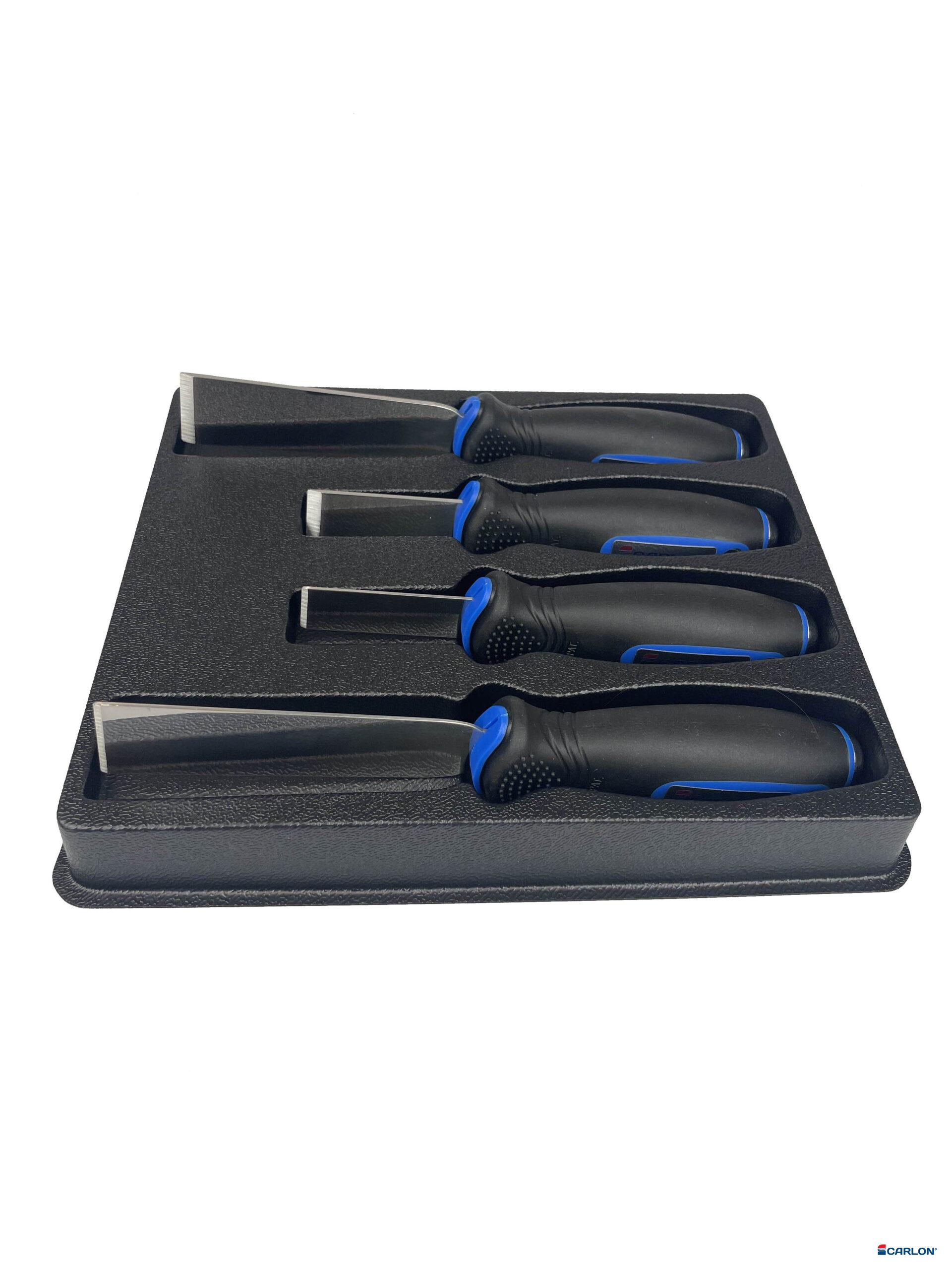 Schraapbeitelset (4-dlg) - Afbeelding 2