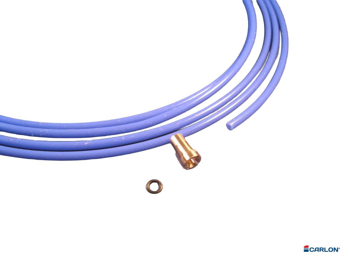 Binnenkabel teflon blauw/0,8 CL150 5,4m