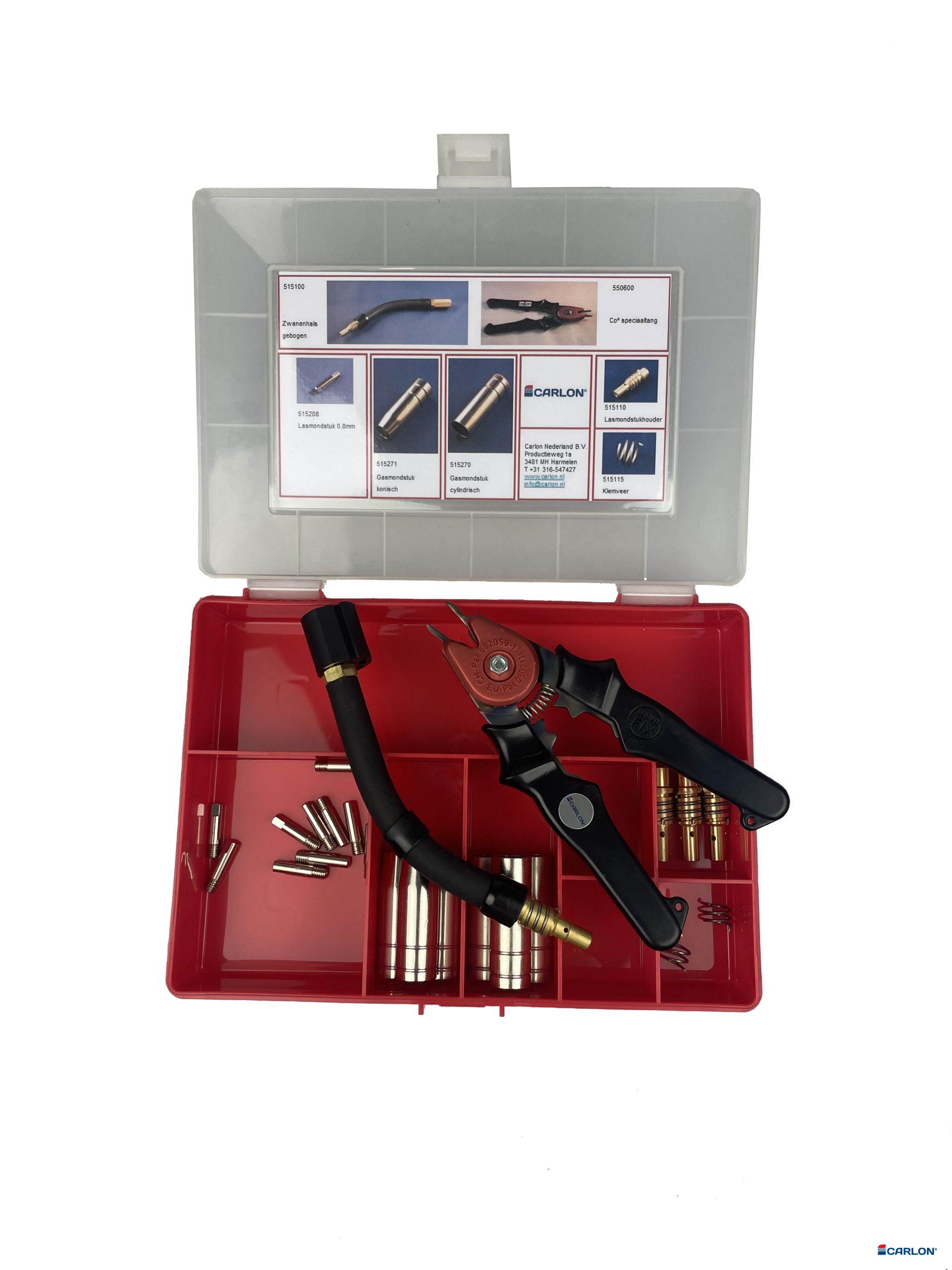 Assortiment lasonderdelen CL150