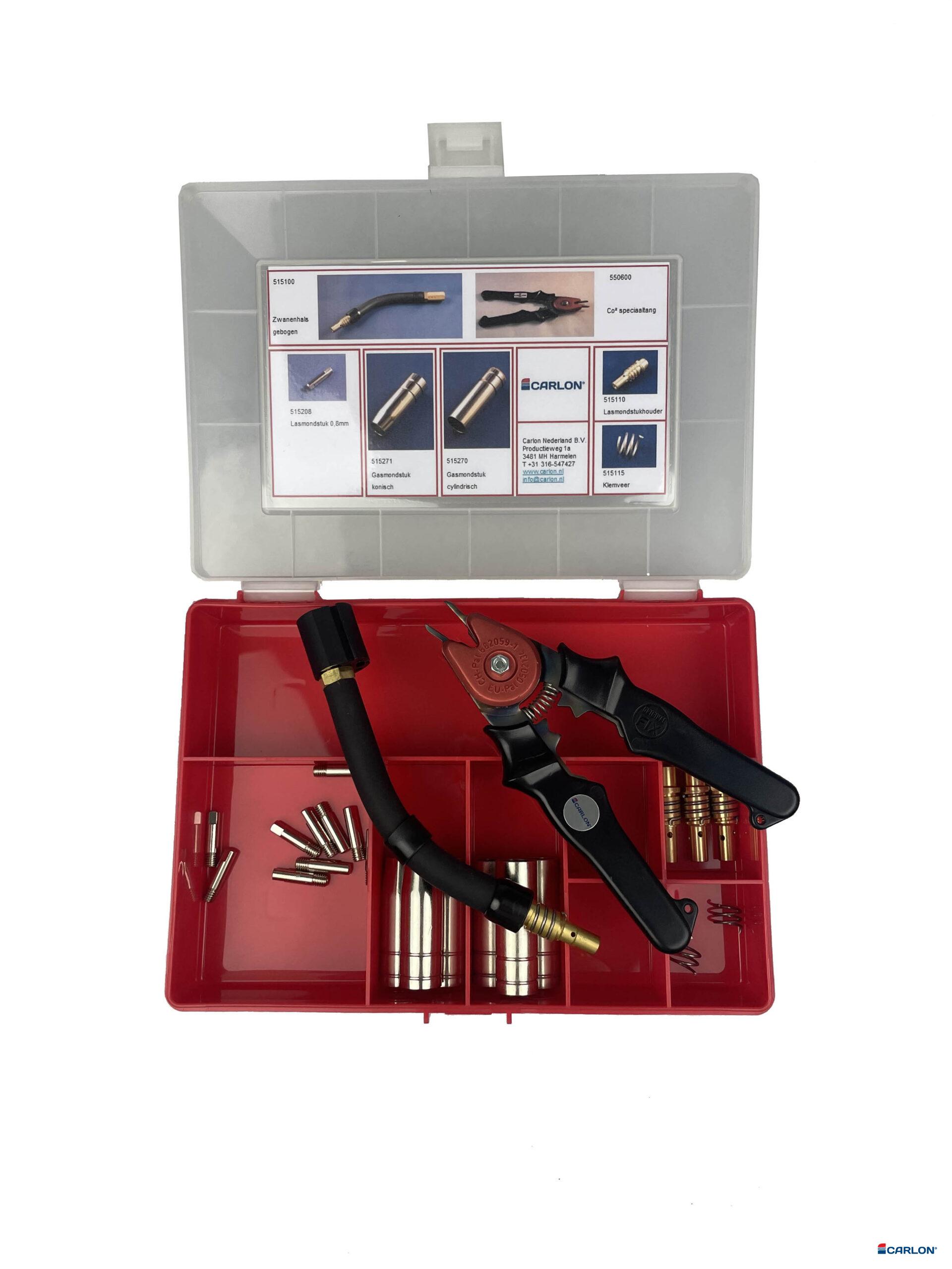 Assortiment lasonderdelen CL150