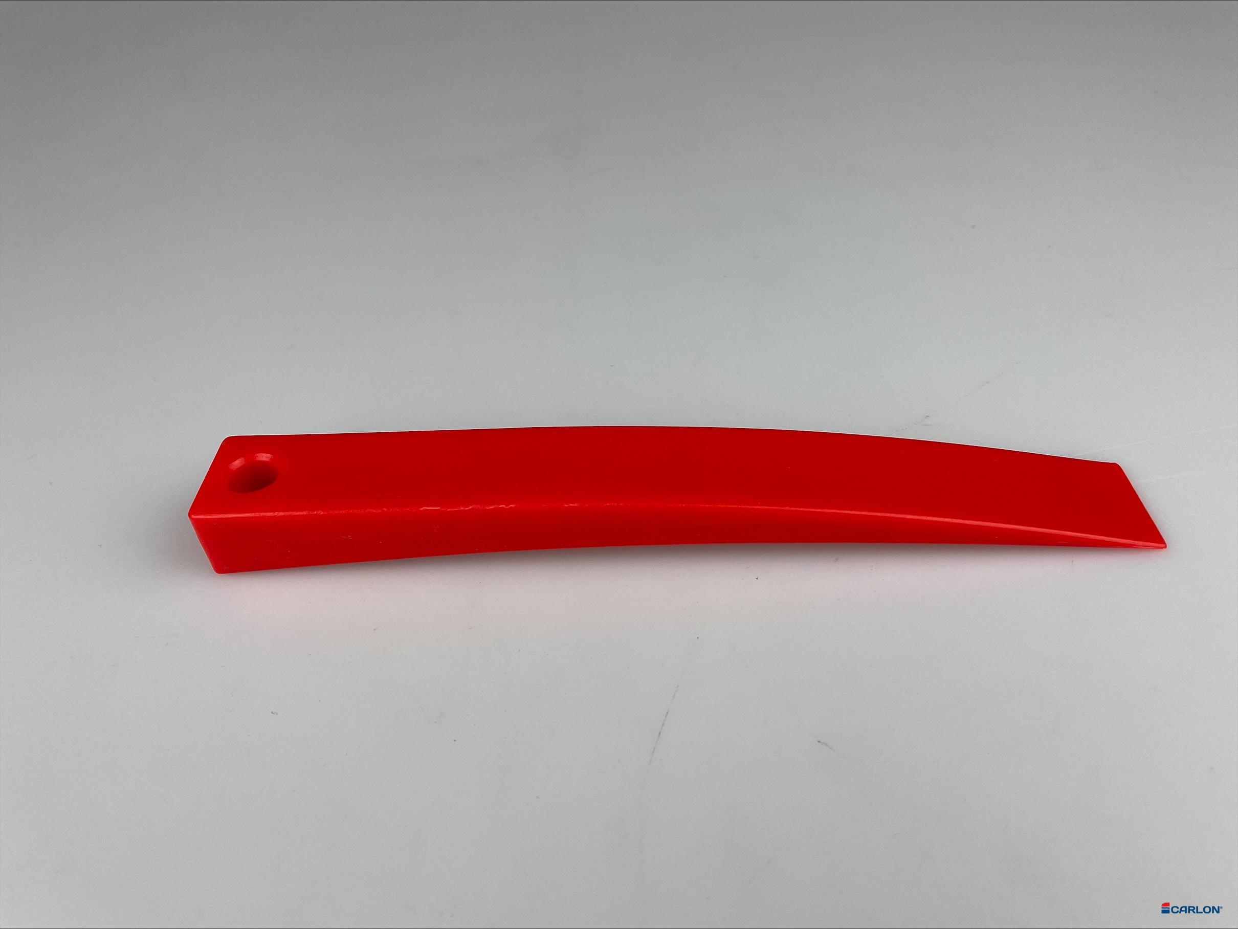 Sierlijstwig rood smal curved