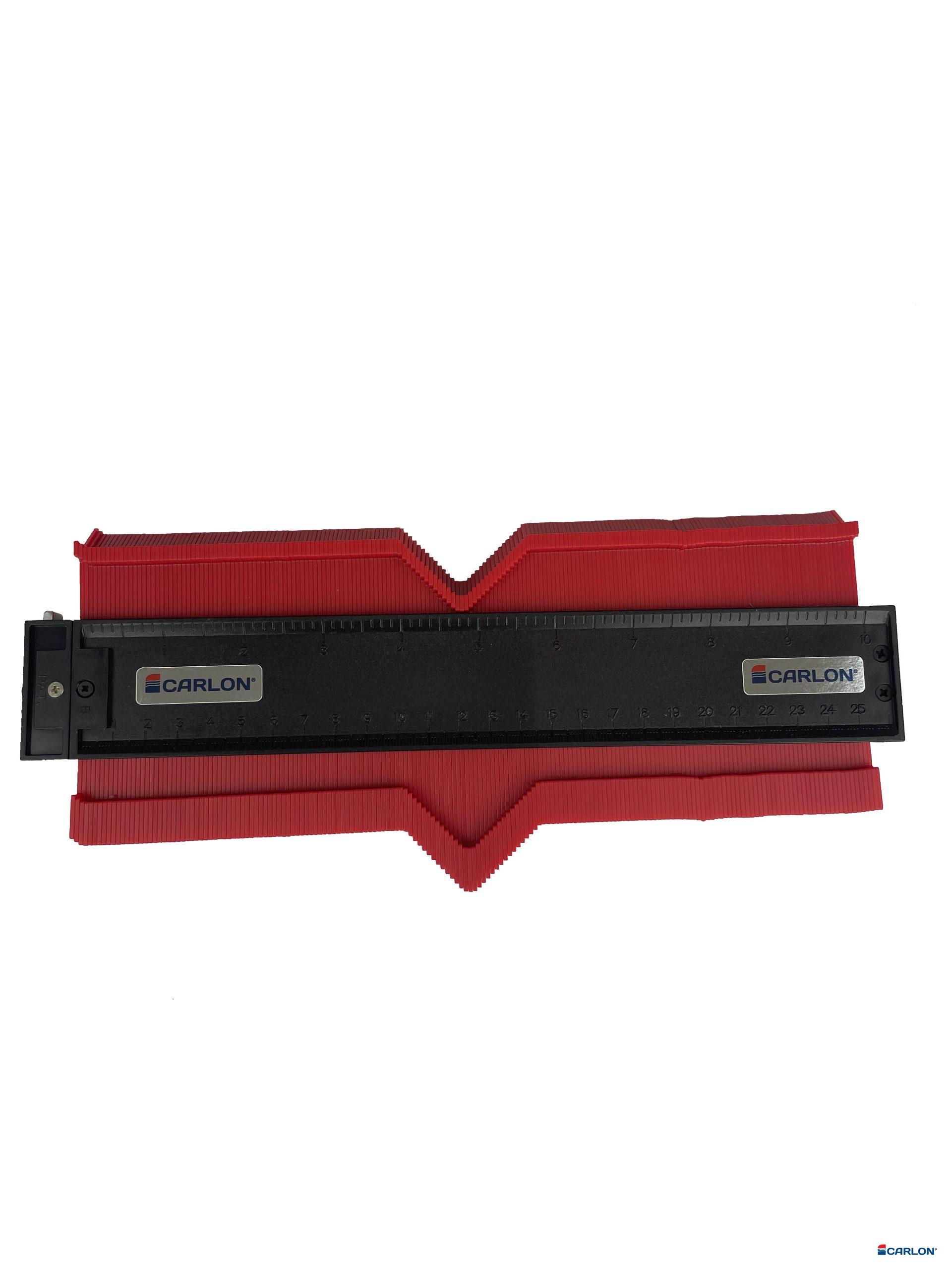 Naaldsjabloon kunststof met magneet 250mm