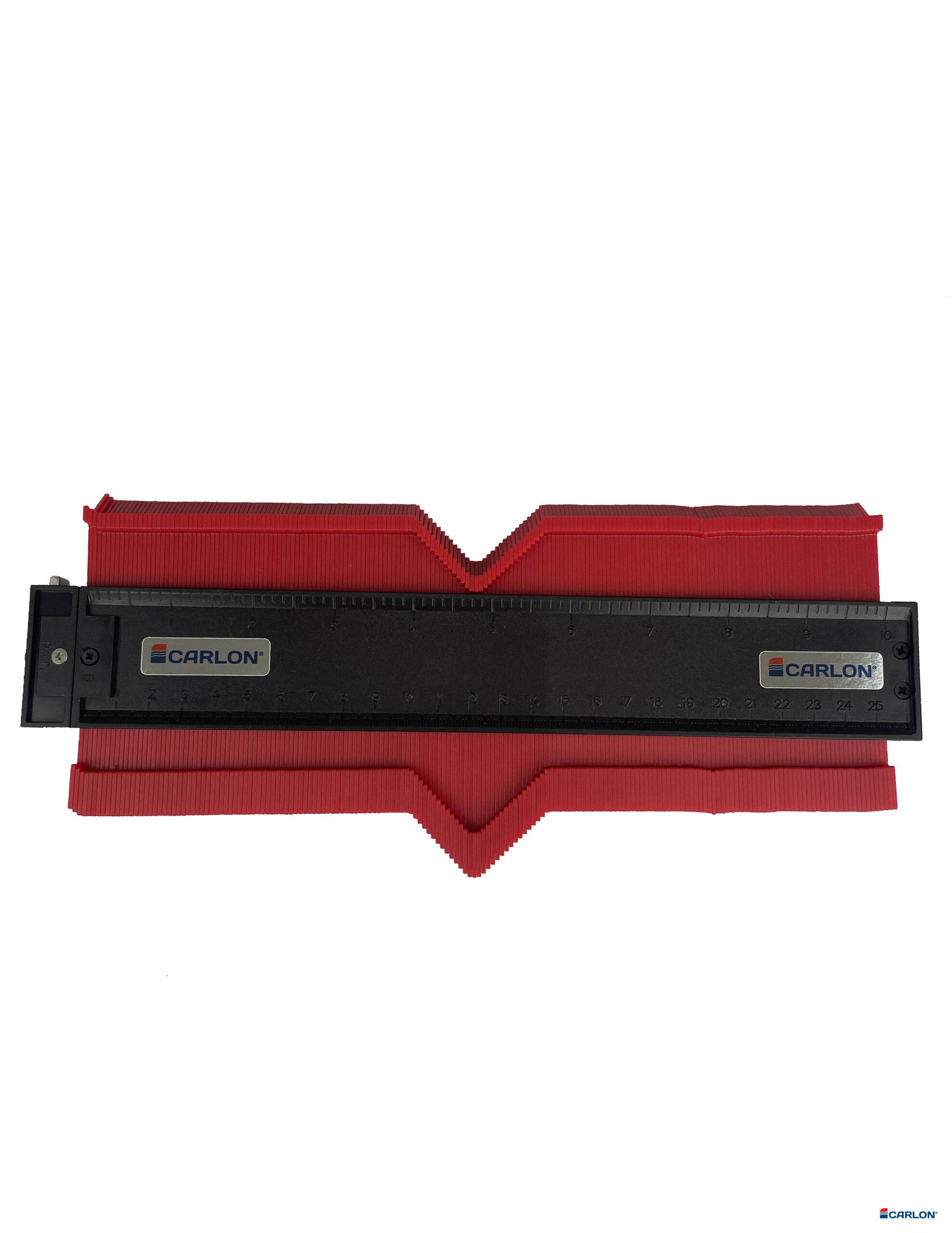 Naaldsjabloon kunststof met magneet 250mm