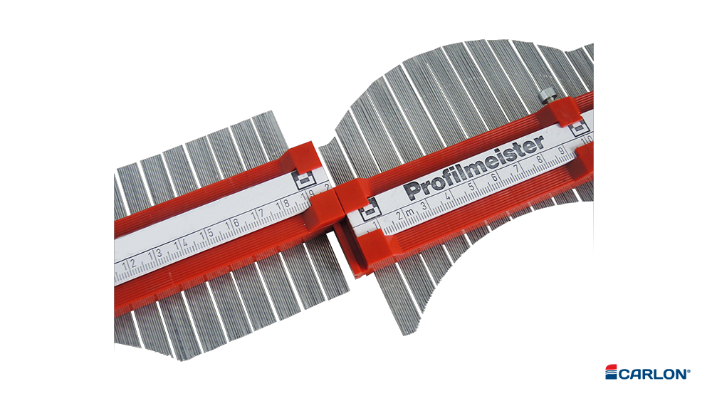 Naaldsjabloonset metaal koppelbaar tot 1m (5-dlg) - Afbeelding 4