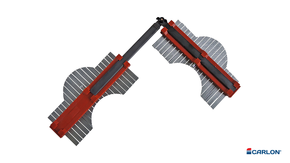 Naaldsjabloonset metaal koppelbaar tot 1m (5-dlg) - Afbeelding 5
