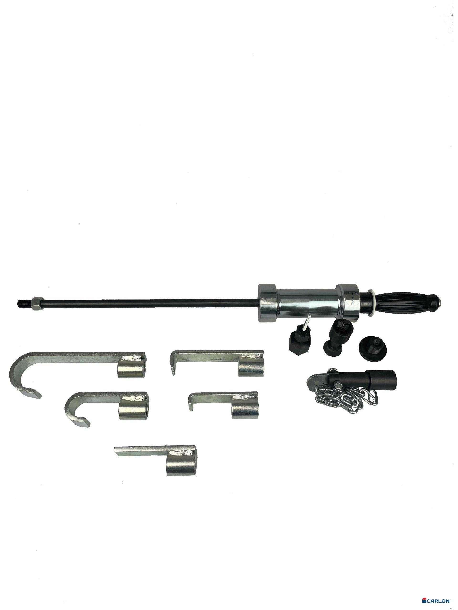 Slagtrekker met 4kg glijgewicht M16x2 met 9 accessoires