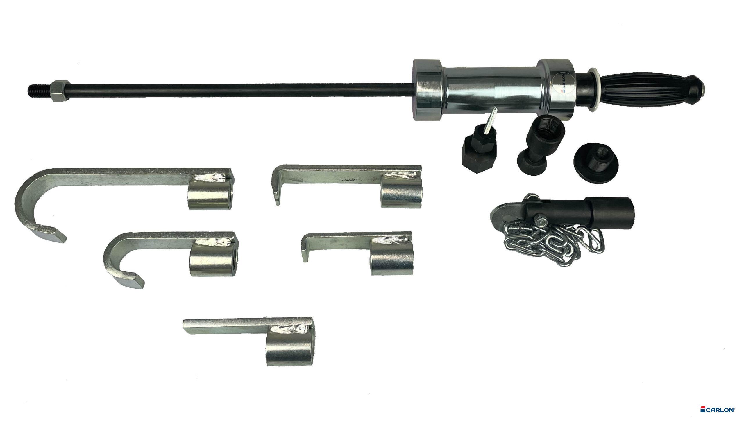 Slagtrekker met 4kg glijgewicht M16x2 met 9 accessoires