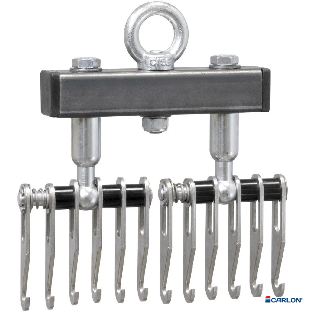 Twin Multipuller 12-haaks met trekoog