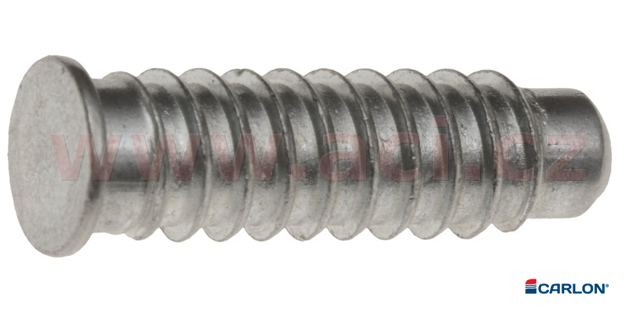 Stiftlasbout verzinkt M6x21mm