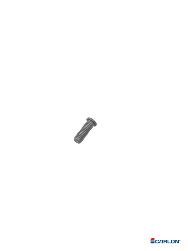 Aluminium Magnesium AlMg lasboutjes M4x12mm (200st) - Afbeelding 2