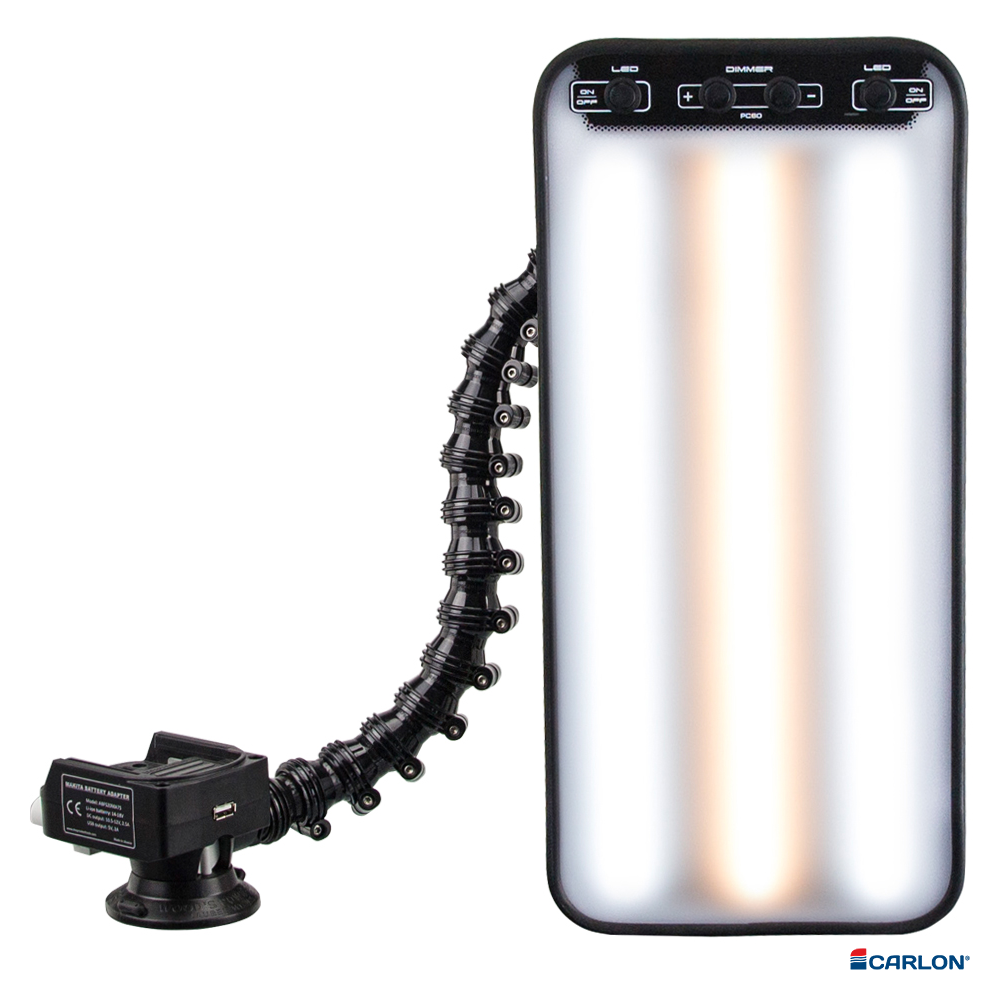 LED lamp met zuignap en dimmer Makita aansluiting