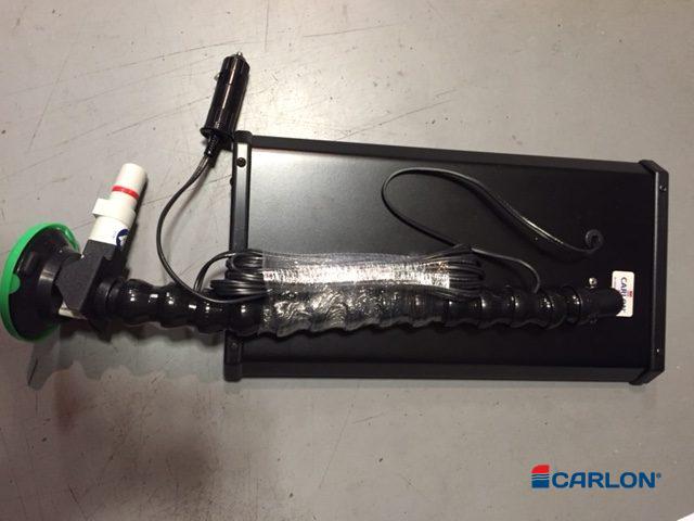 LED lamp wit-geel-wit met zuignap en dimmer (12V) - Afbeelding 2