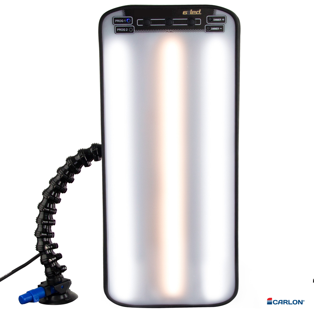 LED lamp wit-geel-wit met zuignap en dimmer (12V) - Afbeelding 3