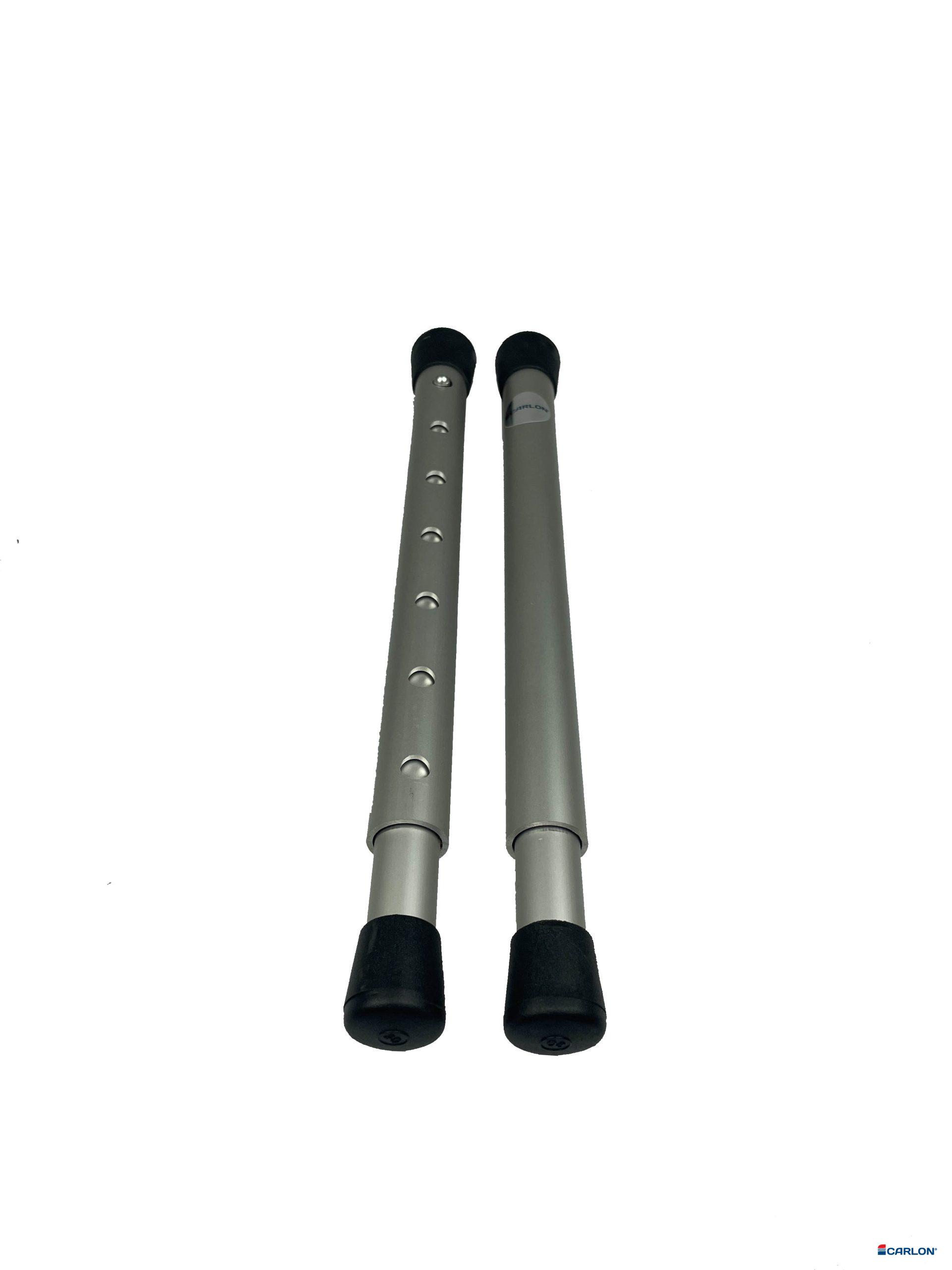 Teleskoopset aluminium (2st)