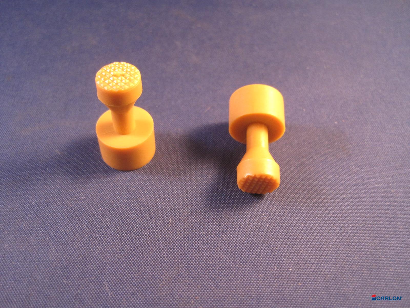 Lijmadapter 8mm oranje crossed (5st)